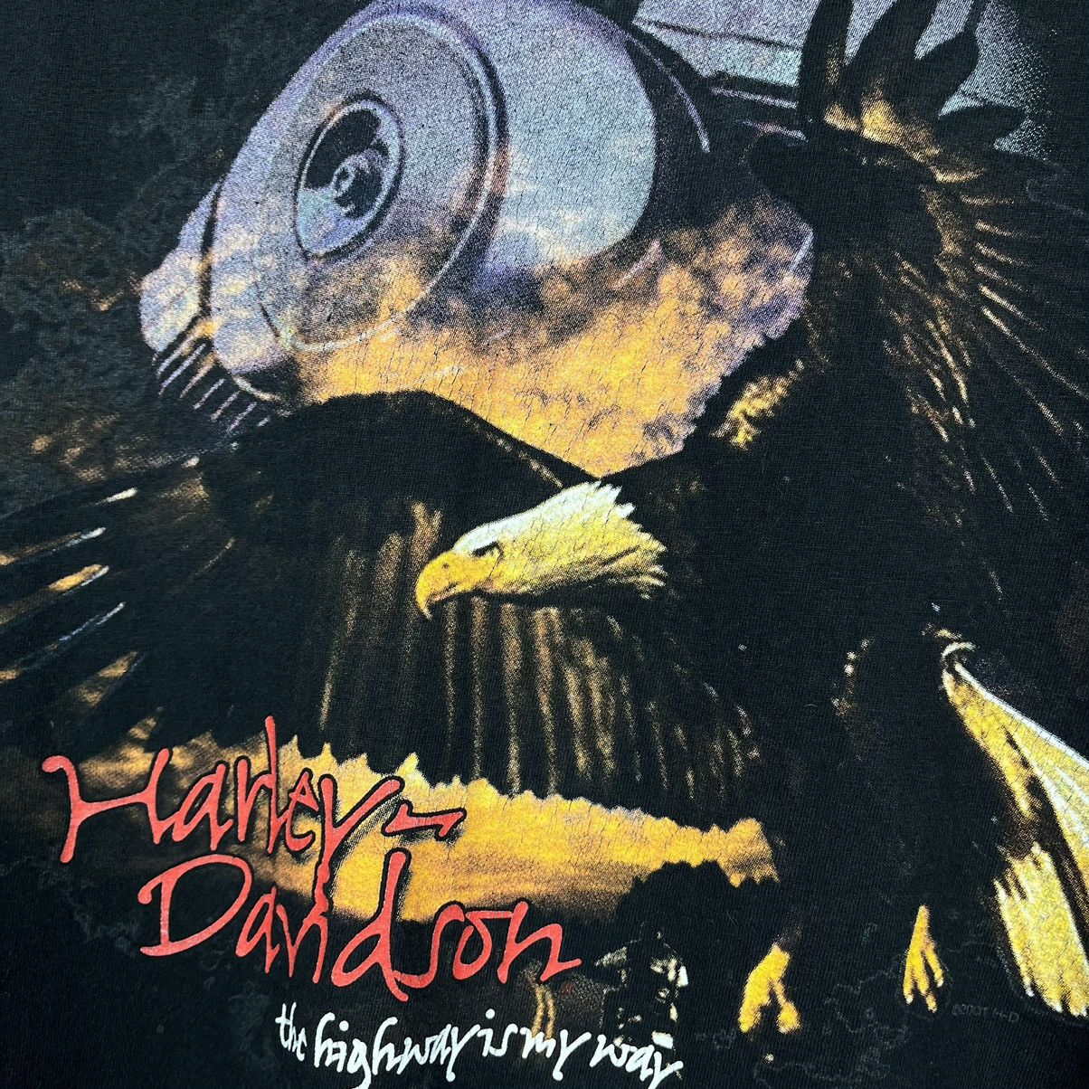Harley Davidson Vintage Harley Davidson Wisconsin Eagle tee 2001 Size US XL / EU 56 / 4 - 7 Thumbnail
