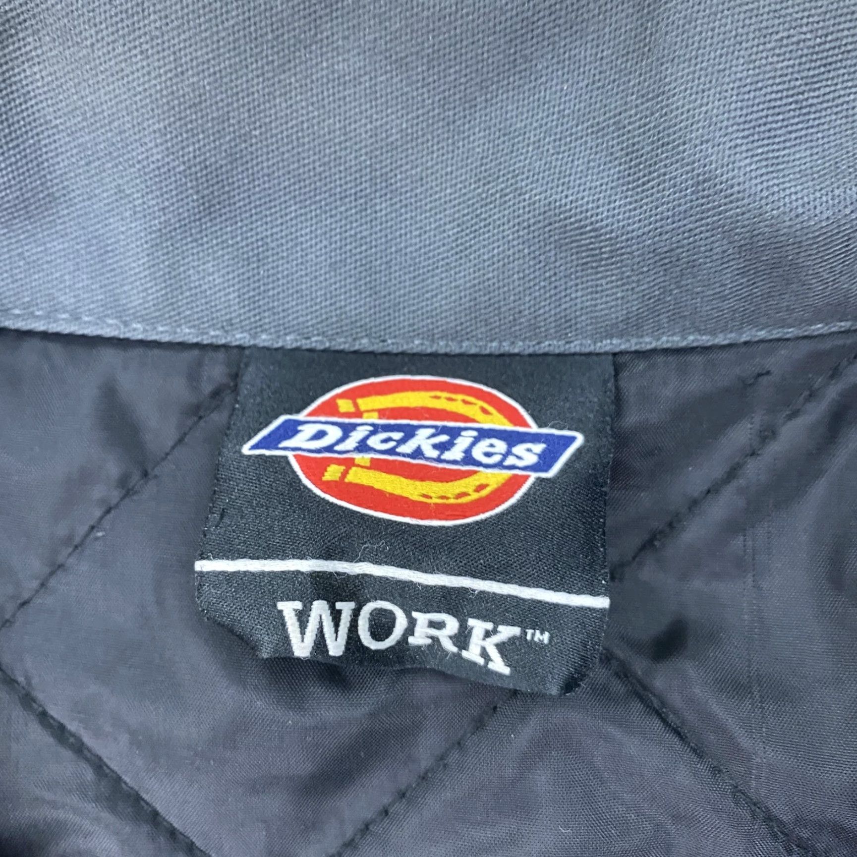 Dickies Dickies Jacket 2XL Charcoal Insulated Eisenhower TJ15 Work Zip Quilted Bomber Mens Size US XXL / EU 58 / 5 - 6 Thumbnail
