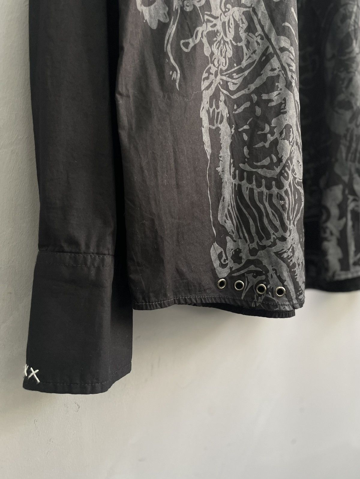 Affliction Vintage rare y2k affliction style shirt button up hype Size US L / EU 52-54 / 3 - 8 Thumbnail