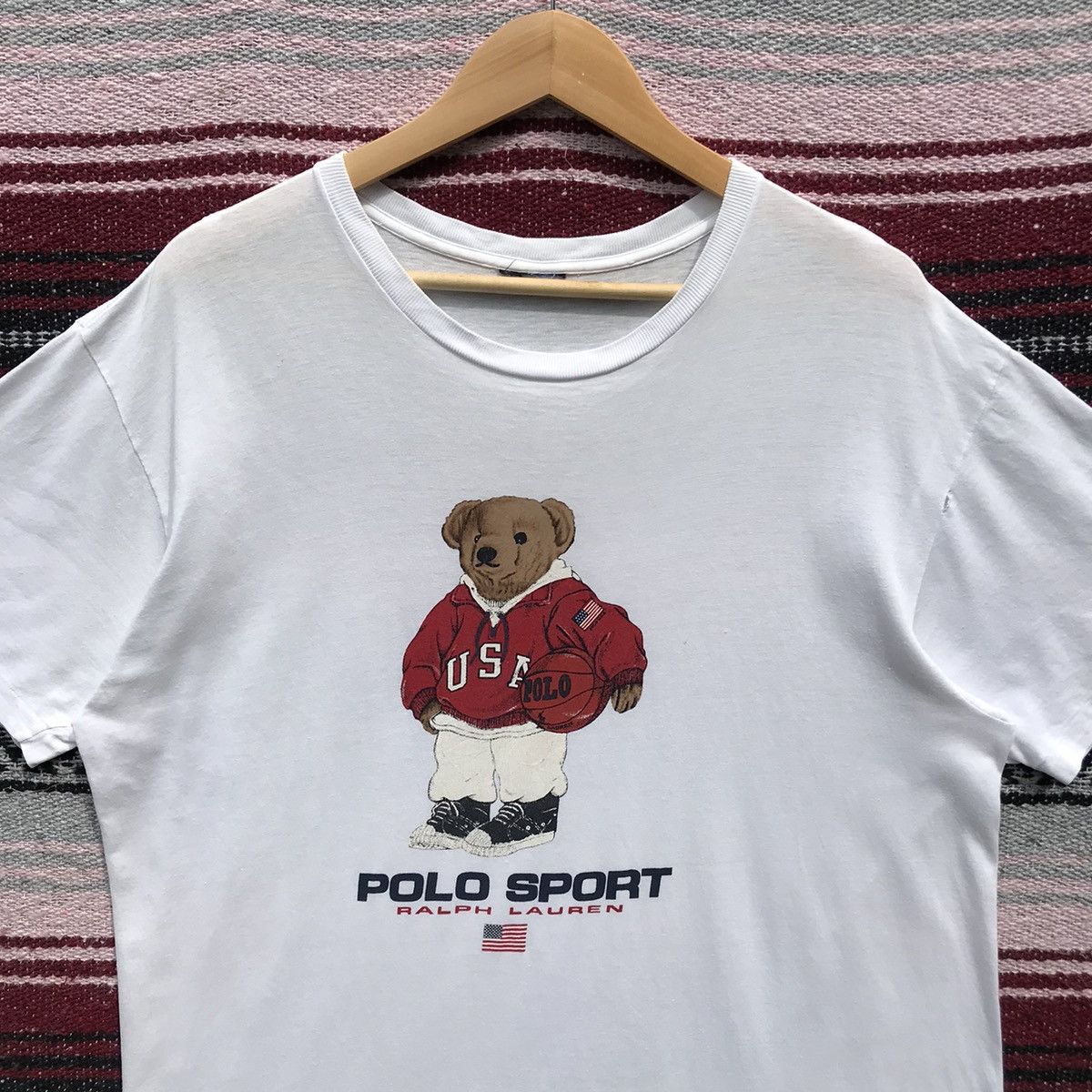 Vintage Vintage 90s Polo Bear By Ralph Lauren Shirt Polo Bear Size US L / EU 52-54 / 3 - 7 Thumbnail