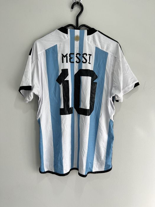 Adidas Lionel Messi Soccer Jersey Football Argentina world cup | Grailed
