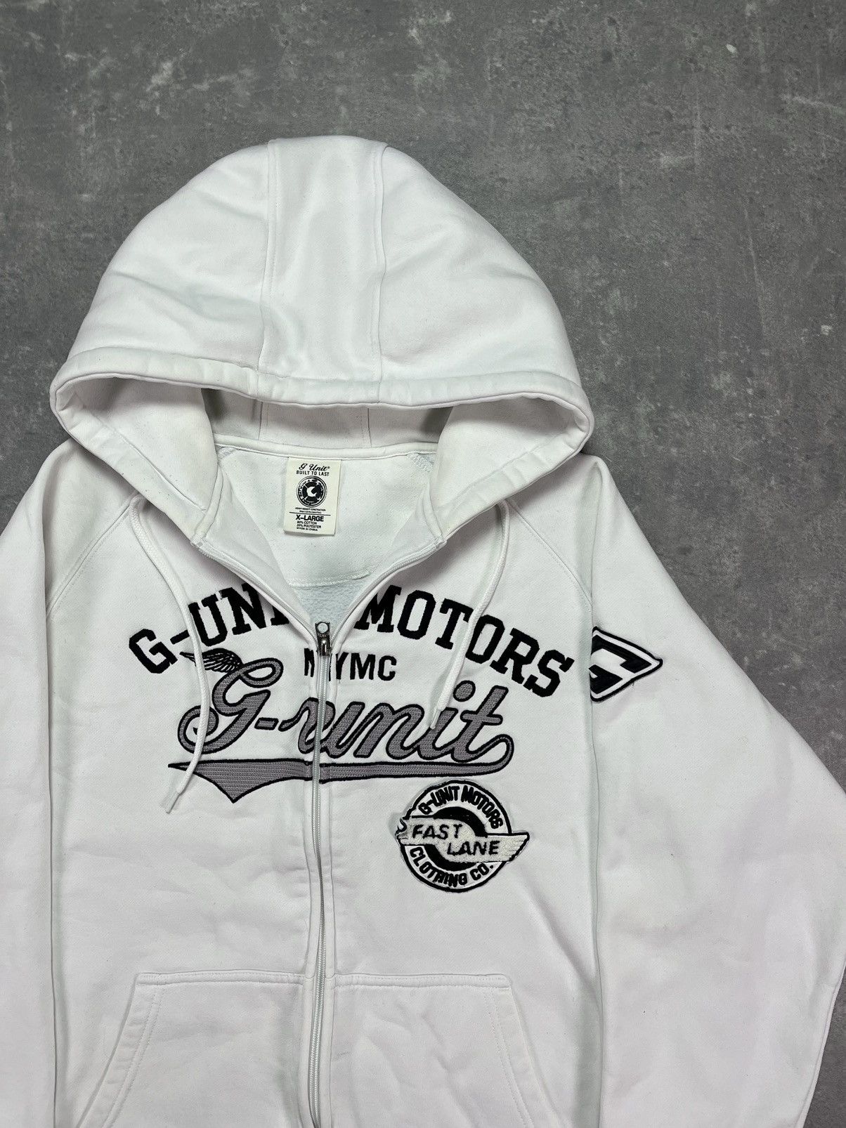 G-Unit G-Unit Motors Big Logo Baggy Zip Hoodie XL XXL Swag 50 Cent Size US XL / EU 56 / 4 - 5 Thumbnail
