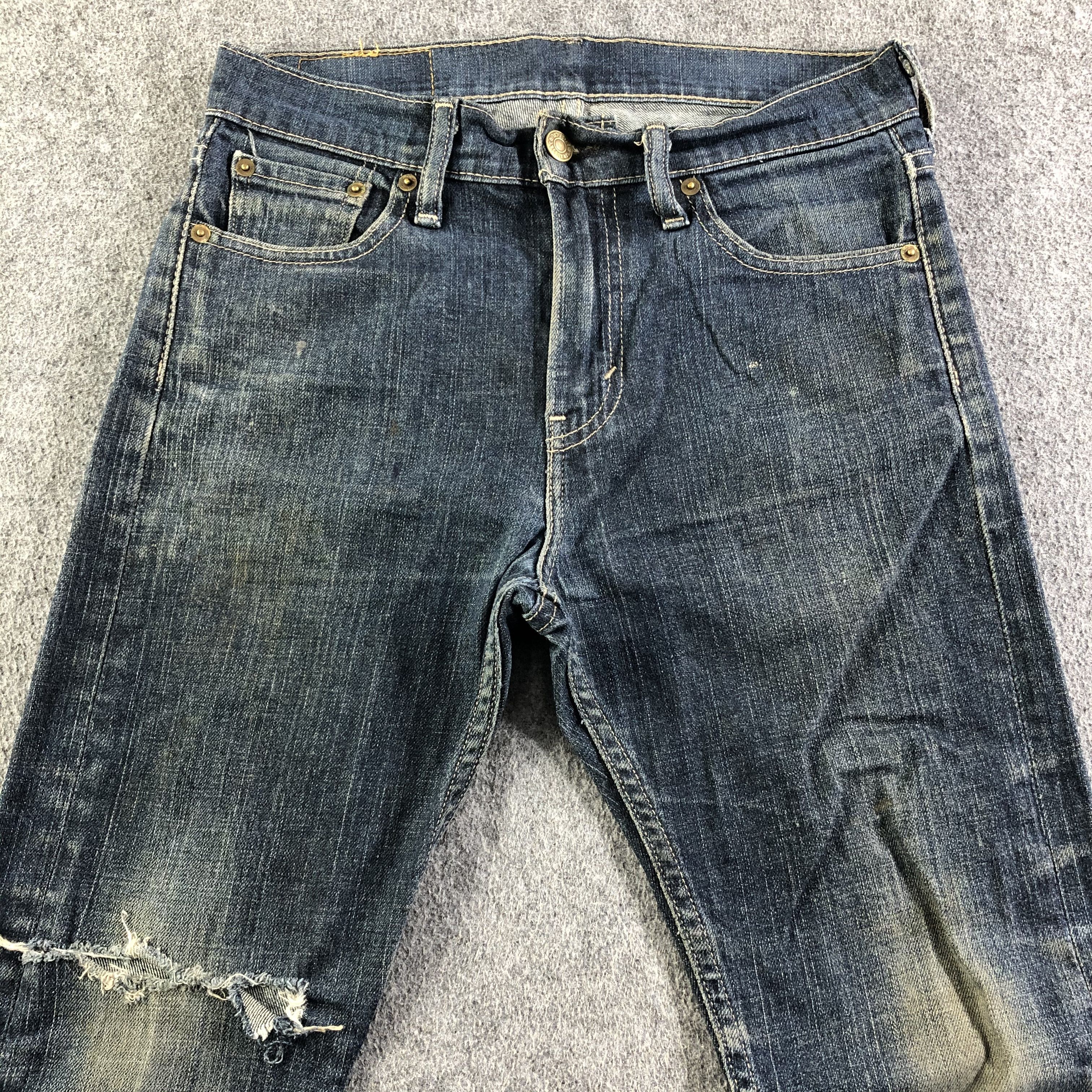 Levi's Vintage Blue Wash Levis 510 Jeans-J3525 Size 30" / US 8 / IT 44 - 3 Thumbnail