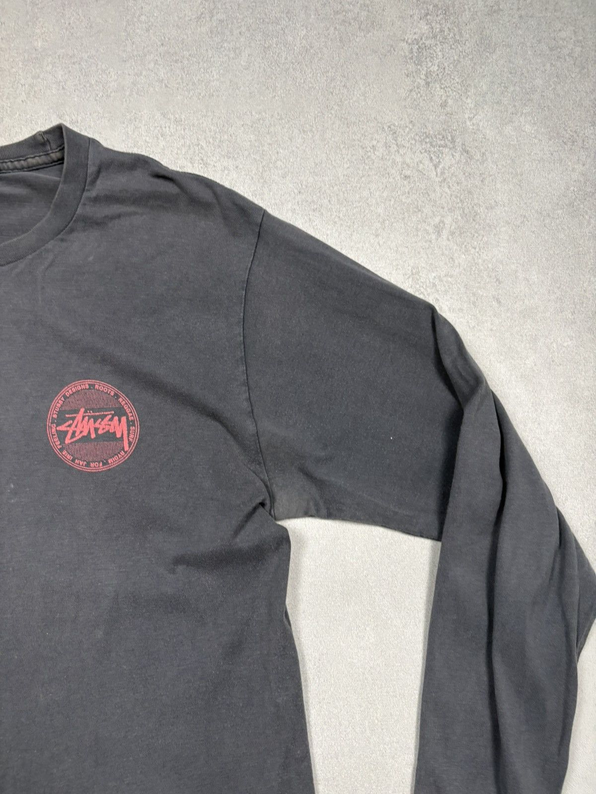 Stussy Vintage Stussy Y2K Long Sleeve Shirt Big Logo Skateboarding Size US M / EU 48-50 / 2 - 9 Thumbnail
