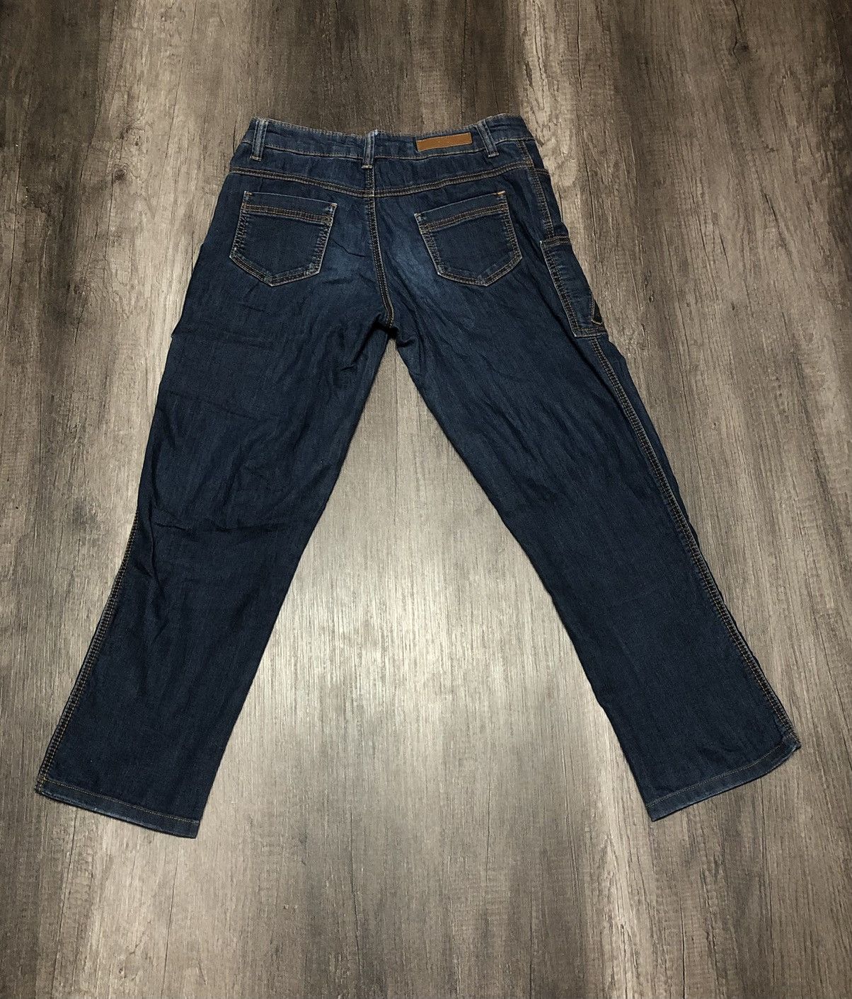 Designer × Japanese Brand Lui Chantant Multi Pocket Jeans Cargo Style Unisex Design Size US 32 / EU 48 - 11 Thumbnail