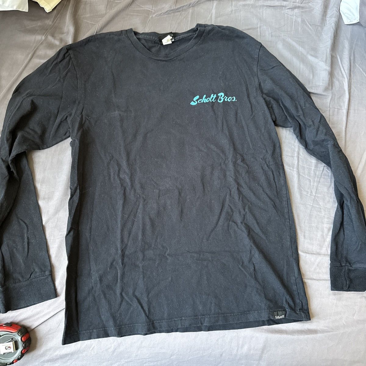 Schott Vintage Schott Bros long sleeve Size US M / EU 48-50 / 2 - 2 Thumbnail