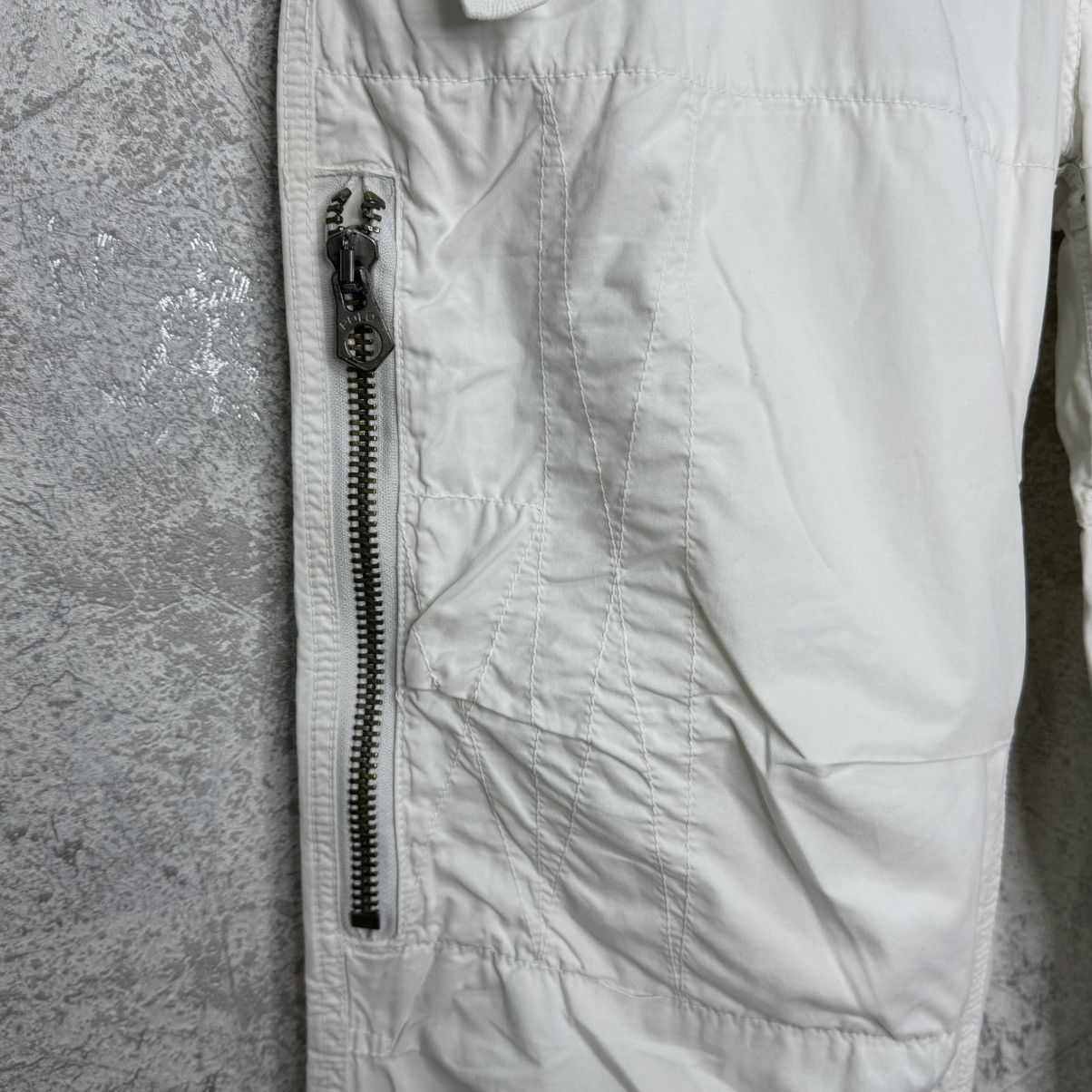 Polo Ralph Lauren Rare Vintage Polo Ralph Lauren Cargo Pants 90’s 34/32 White Size US 34 / EU 50 - 4 Thumbnail