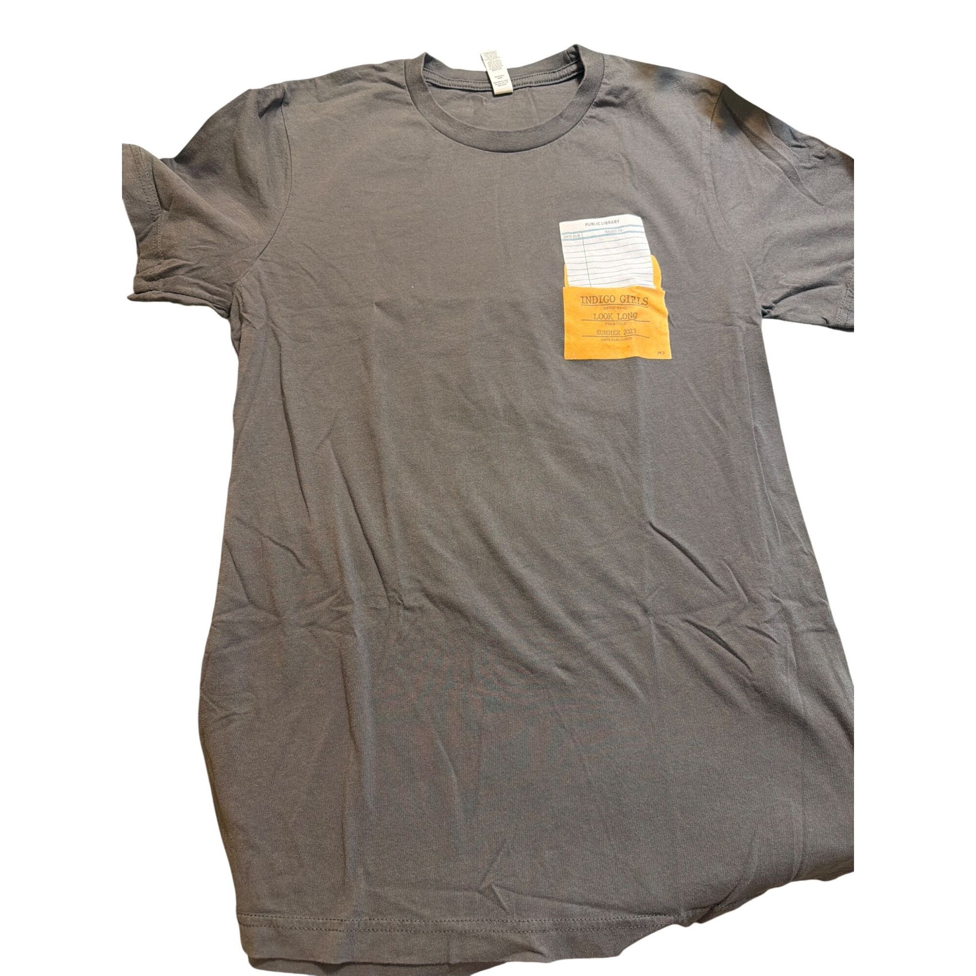 Other RARE Indigo Girls Look Long Banned Books Concert Tour Shirt Size M / US 6-8 / IT 42-44 - 1 Thumbnail