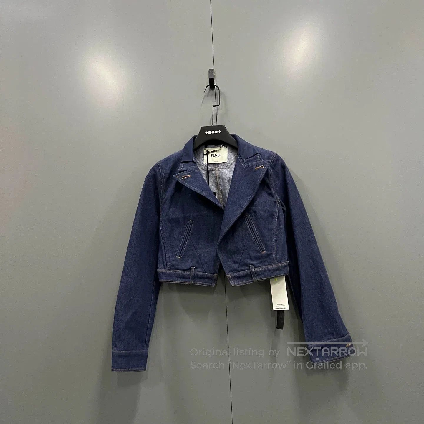 Fendi fendi blue denim jacket size 42 brand. Size US XS / EU 42 / 0 - 1 Thumbnail