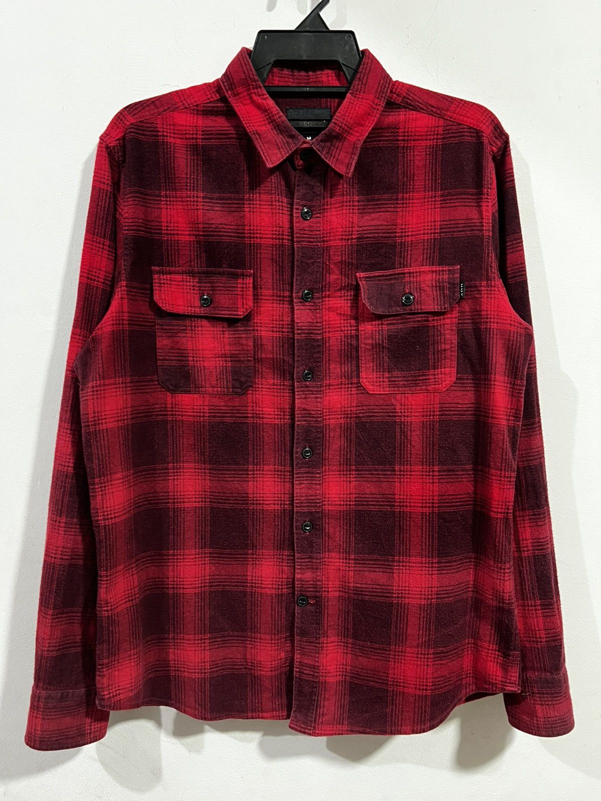 Huf Huf Freeman Flannel Button Down in Red Size US M / EU 48-50 / 2 - 1 Thumbnail