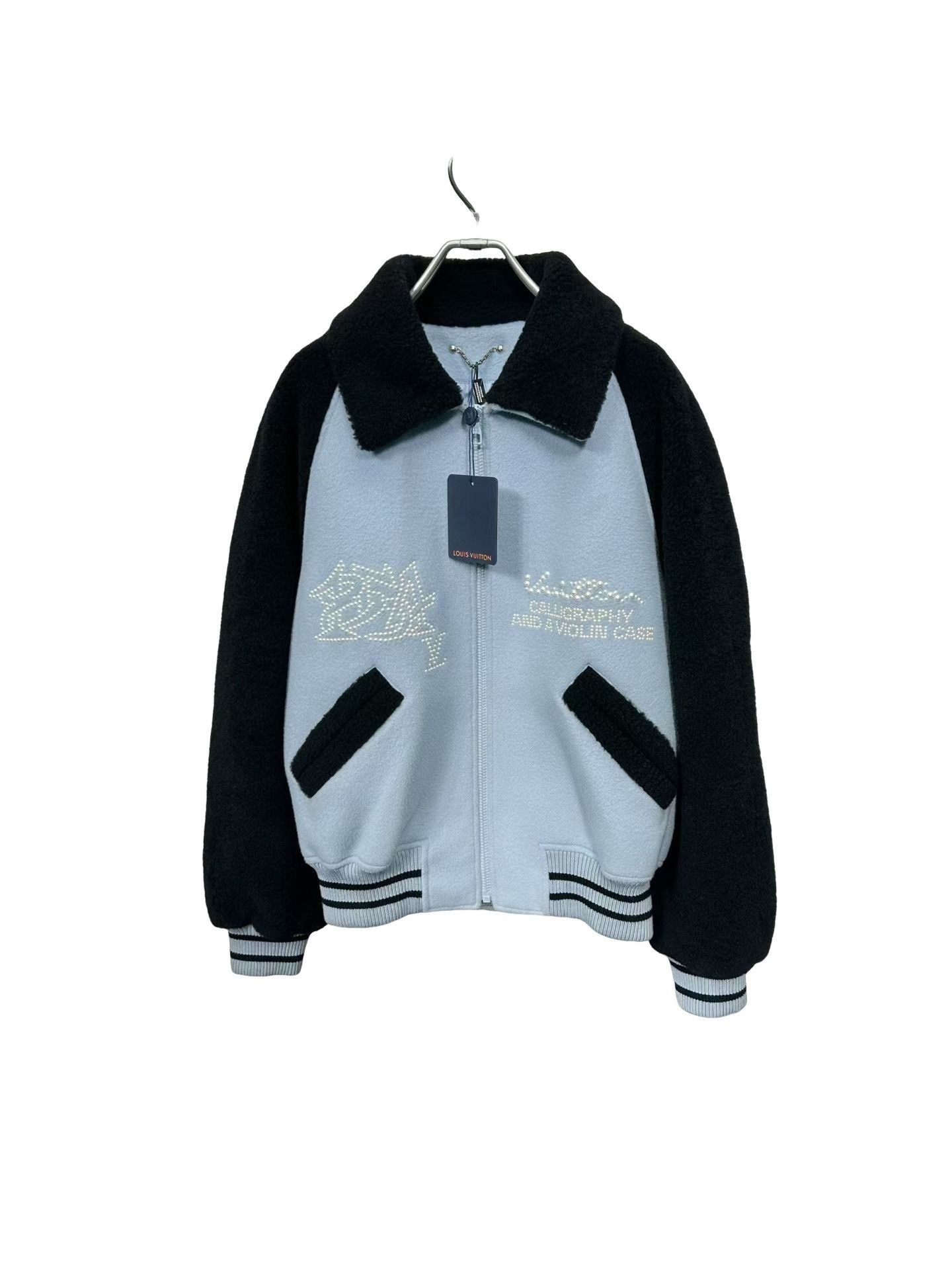 Louis Vuitton Louis Vuitton Pearl Beaded Varsity Jacket 46 Size US S / EU 44-46 / 1 - 1 Thumbnail