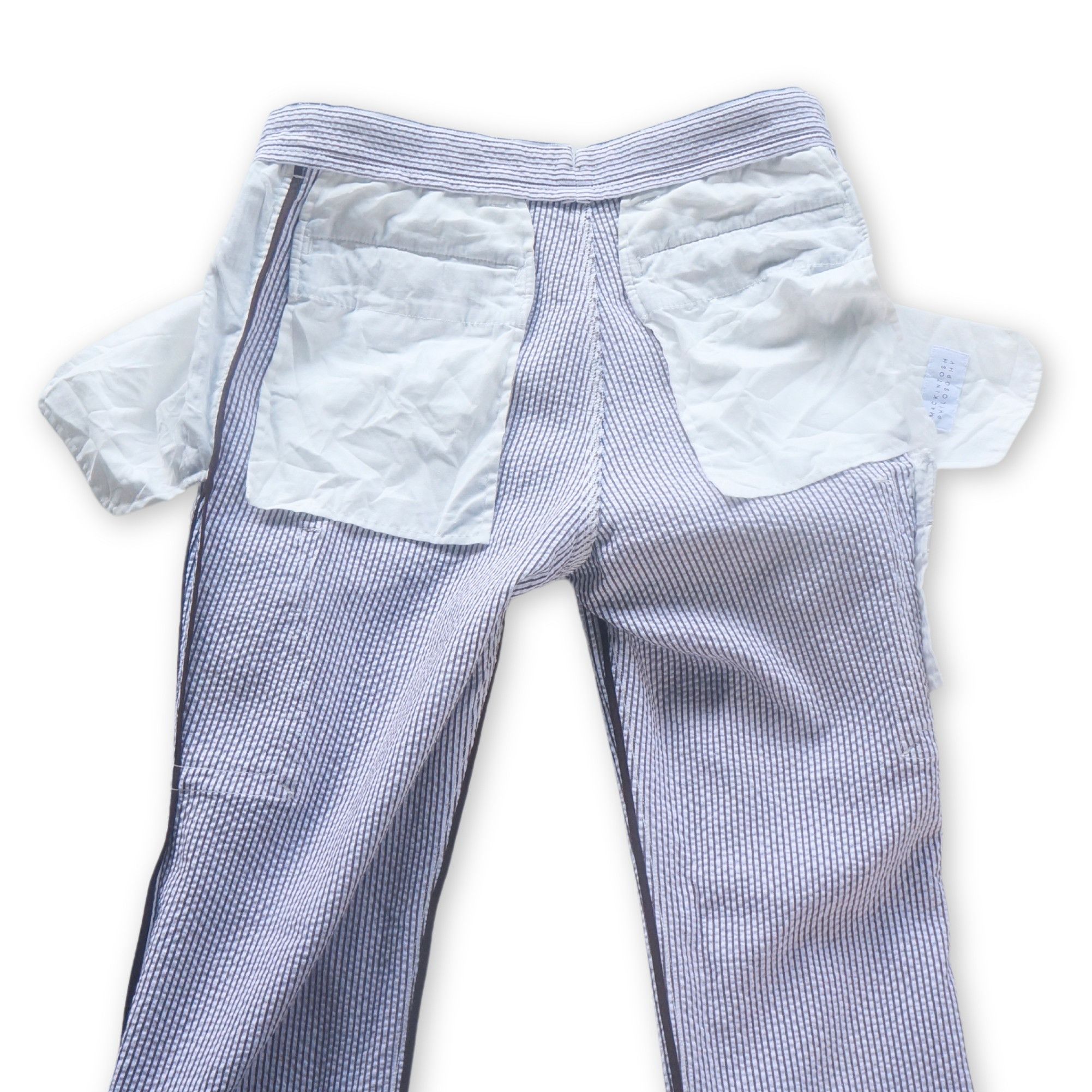 Mackintosh Mackintosh Philosophy Striped Cargo Pants Size US 28 / EU 44 - 9 Thumbnail