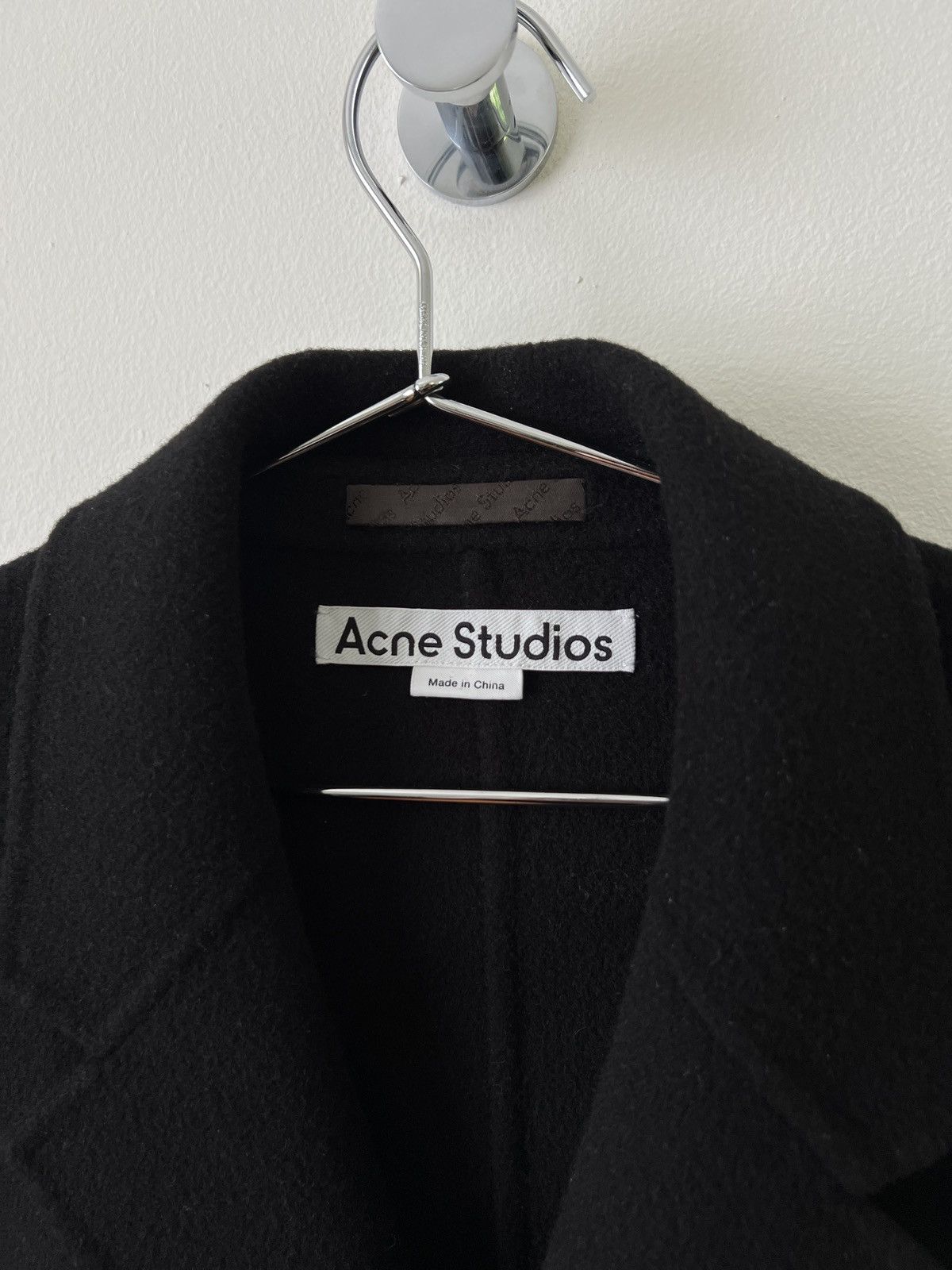 Acne Studios Single Breasted Long Wool Coat Size US M / EU 48-50 / 2 - 5 Thumbnail
