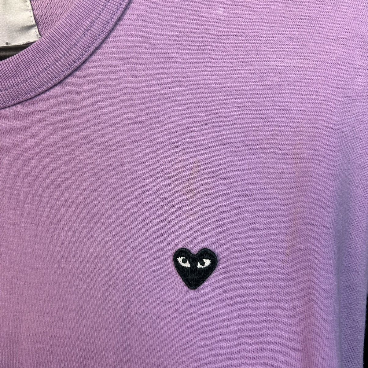Comme des Garcons PLAY Luxury Play Comme Des Garcons small logo drsigner tee size S Size S / US 4 / IT 40 - 8 Thumbnail