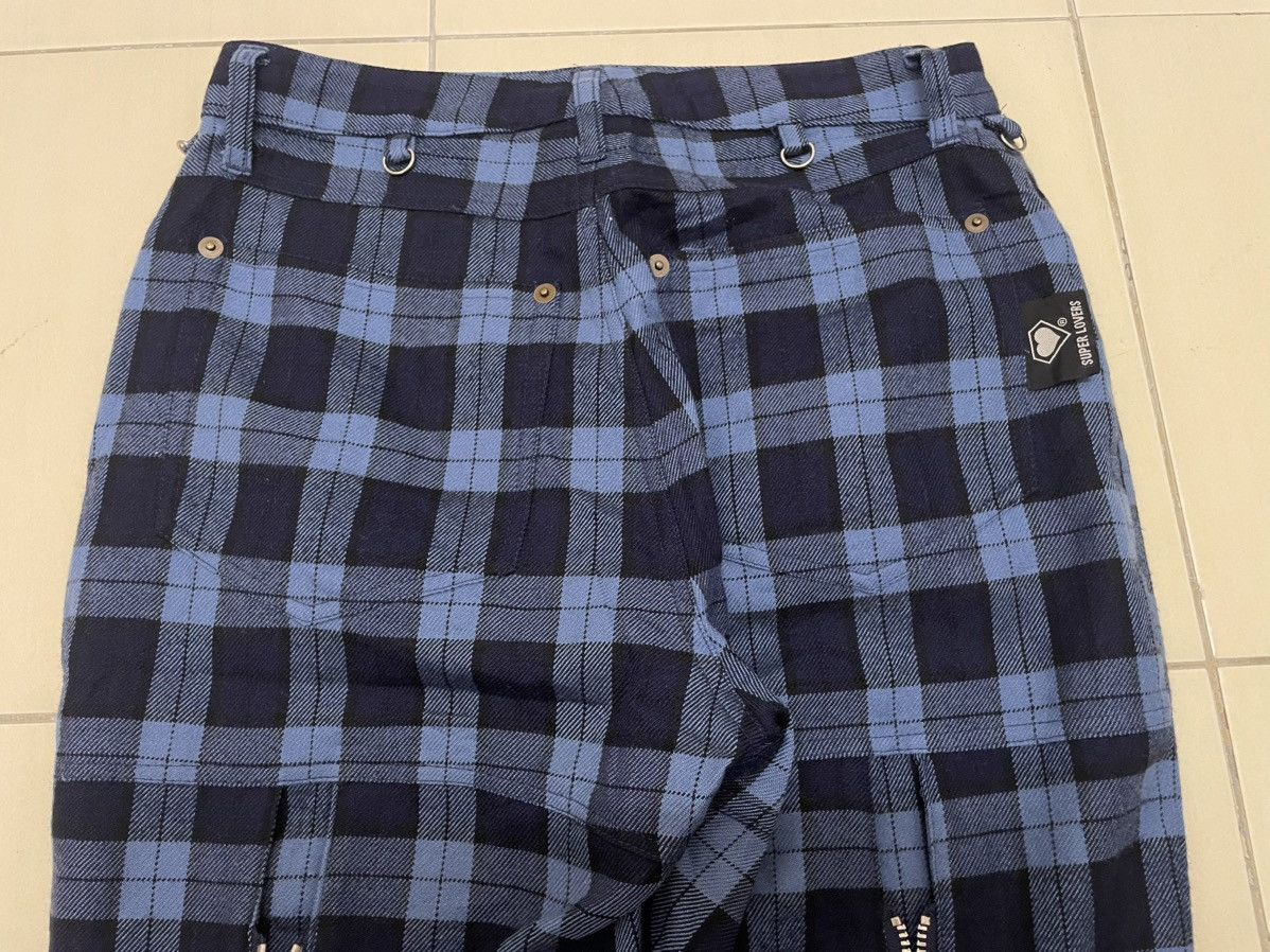 Japanese Brand Super Lovers Check Short Size US 27 - 5 Thumbnail