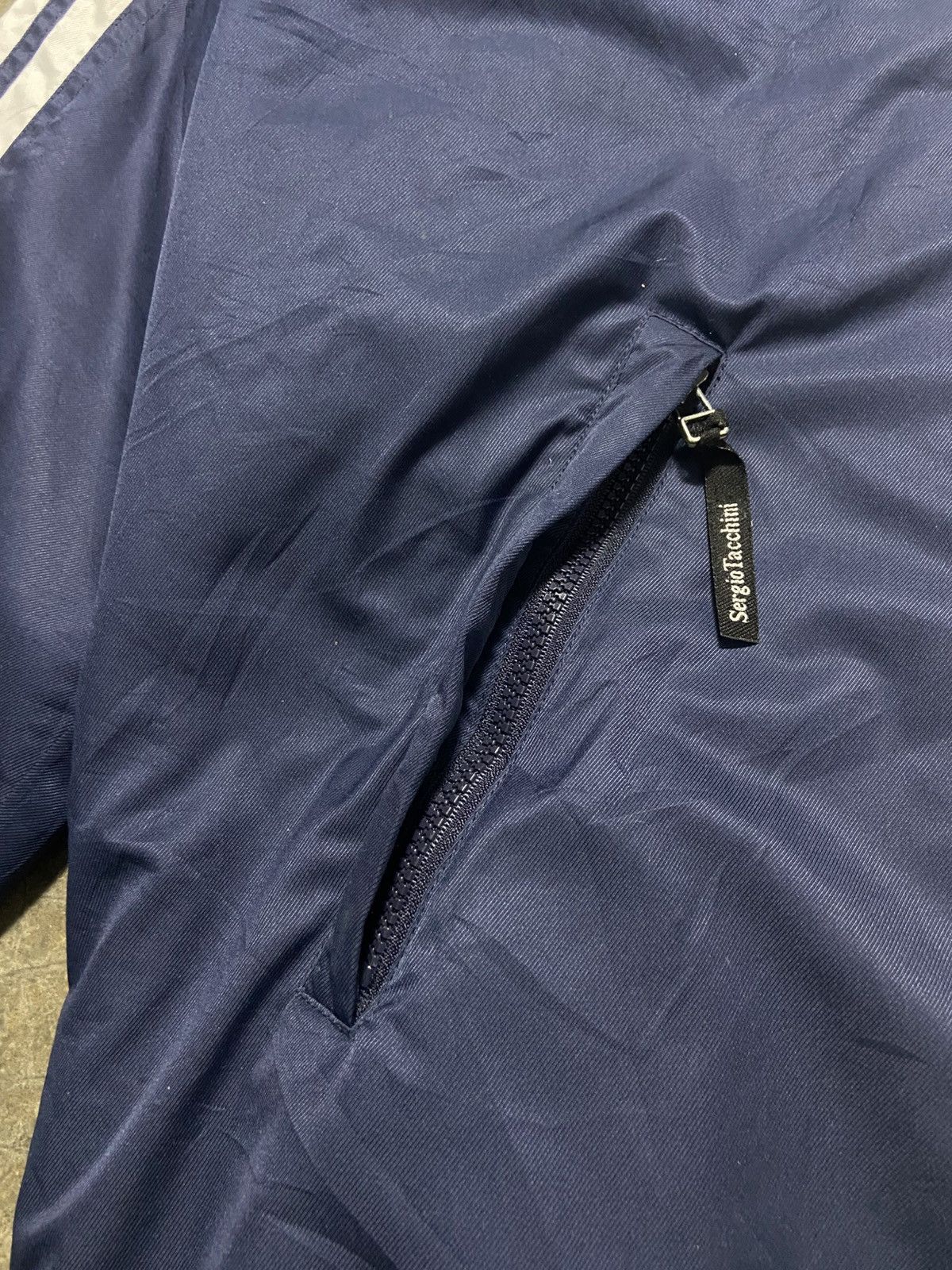 Sergio Tacchini Sergio Tacchini Zipper Hoodie Jacket Size US XL / EU 56 / 4 - 6 Thumbnail