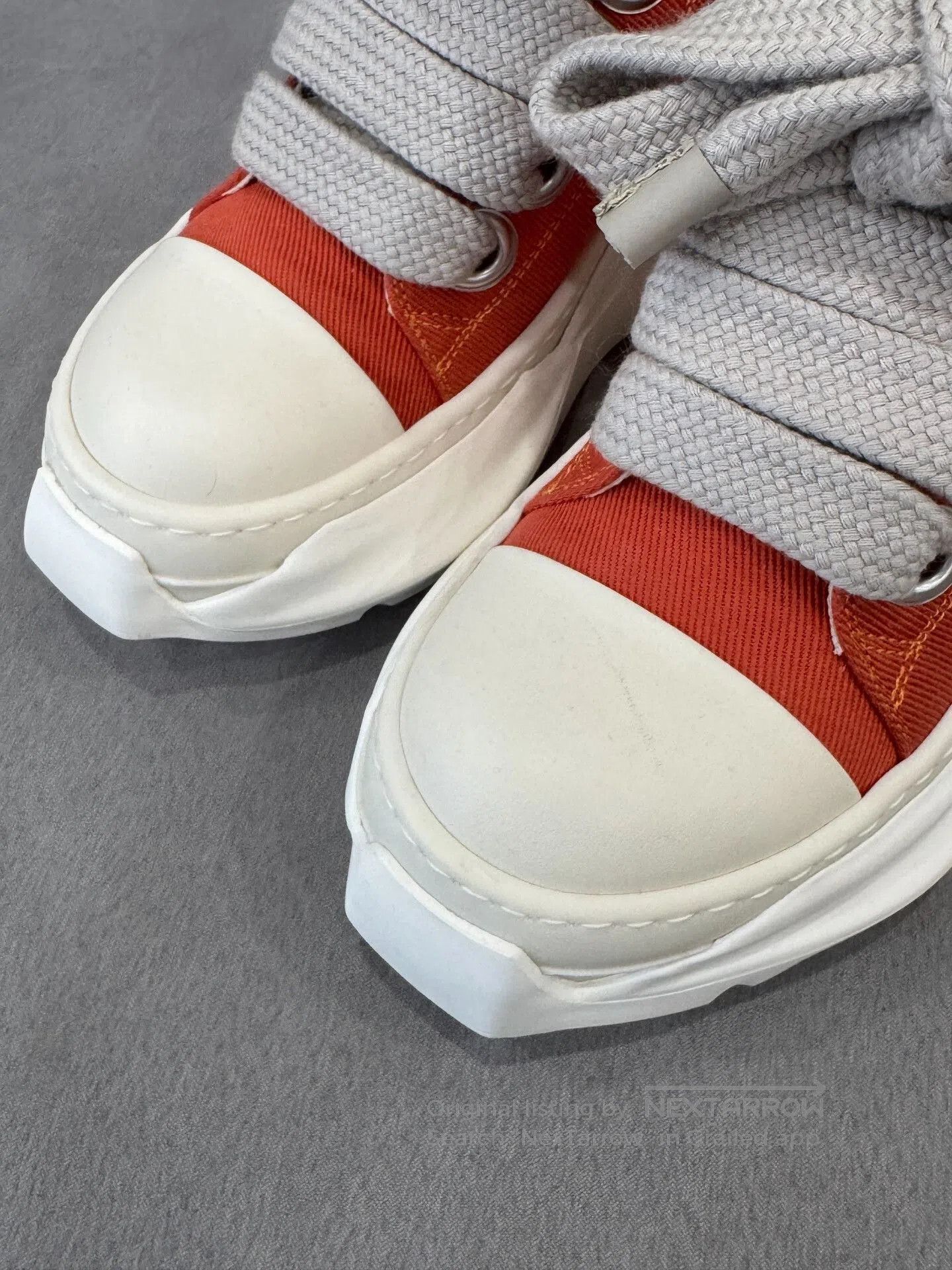 Converse Rick Owens Orange Tank Bottom Sneakers. Size US 6 / IT 36 - 5 Thumbnail