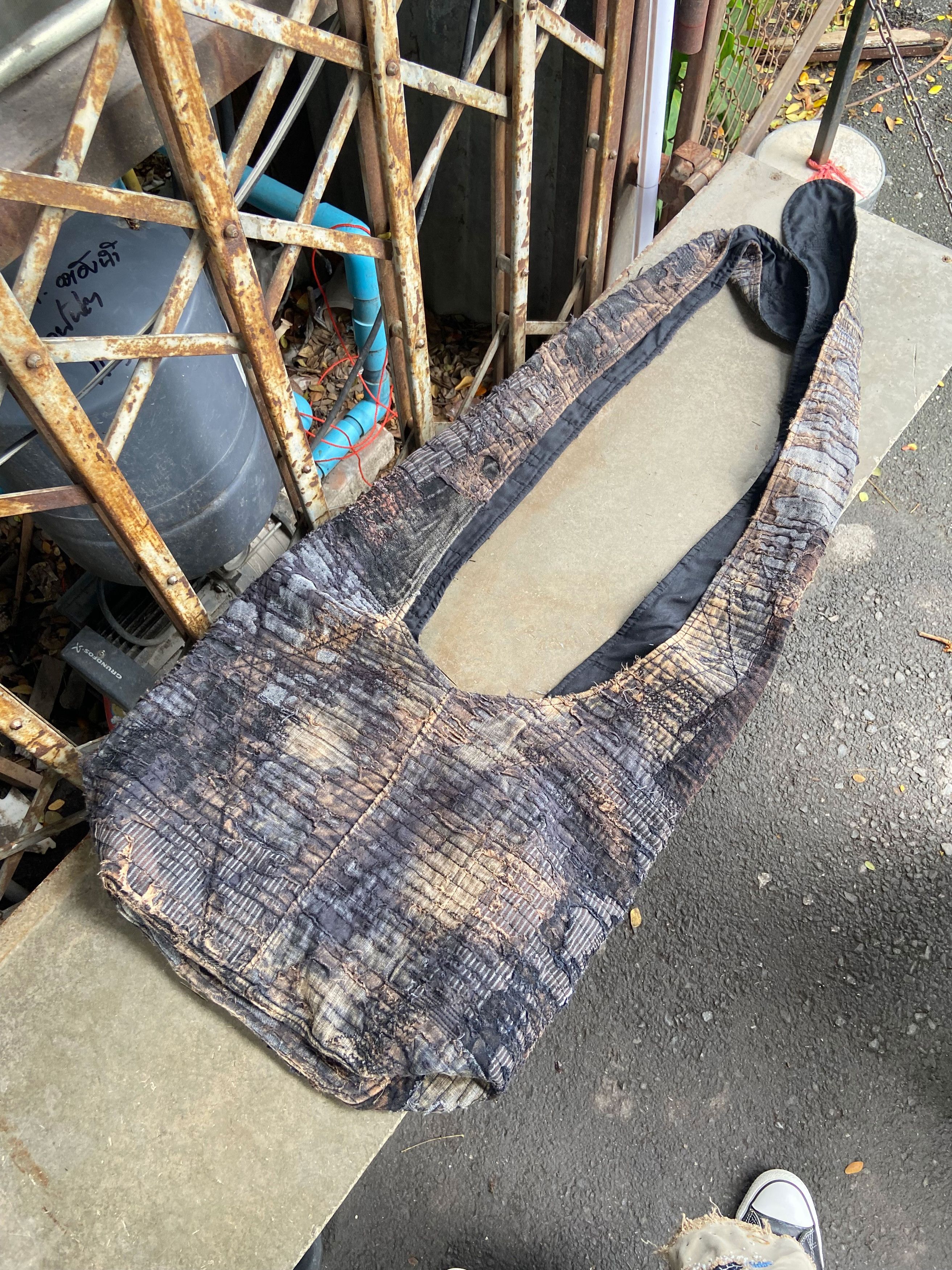 Japanese Brand BORO Damaged Tsuno Bag Size ONE SIZE - 12 Thumbnail