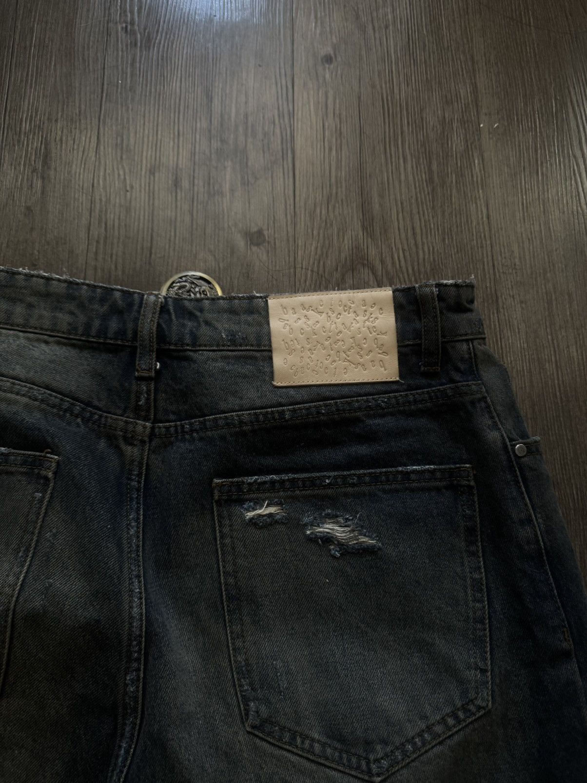 Basketcase Gallery Distressed zombie baggy denim