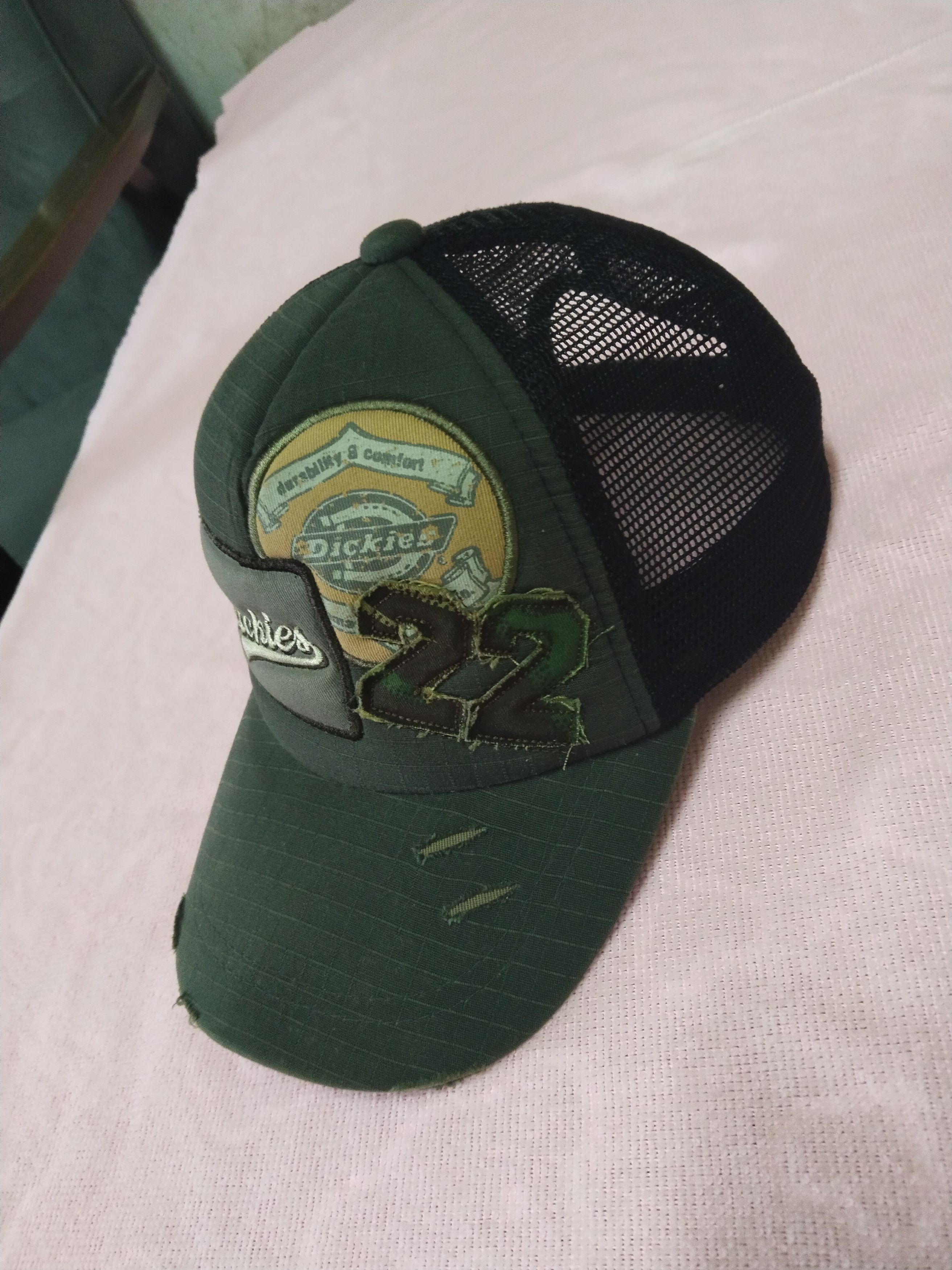 Dickies × Vintage VINTAGE DICKIES DISTRESSED& PATCHES TRUCKER CAP Size ONE SIZE - 3 Thumbnail