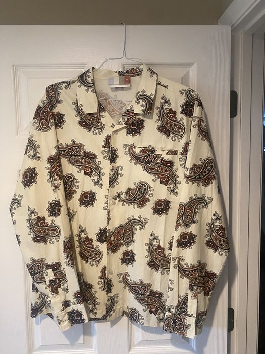 Kith Kith Printed Thompson Camp Collar Shirt Shirt - Silk Paisley