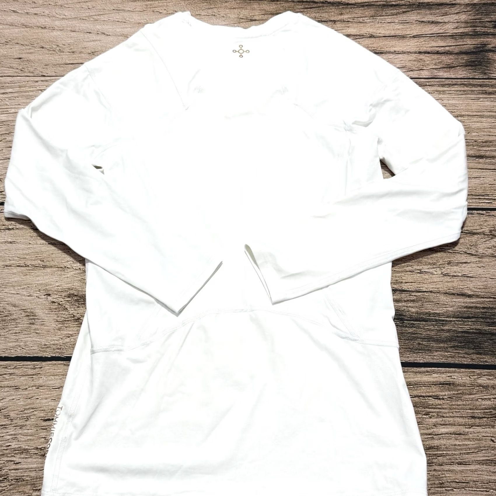 Vintage Tommie Copper Shirt Mens Large White Long Sleeve Pullover Athletic Gym & Training Size US L / EU 52-54 / 3 - 2 Thumbnail