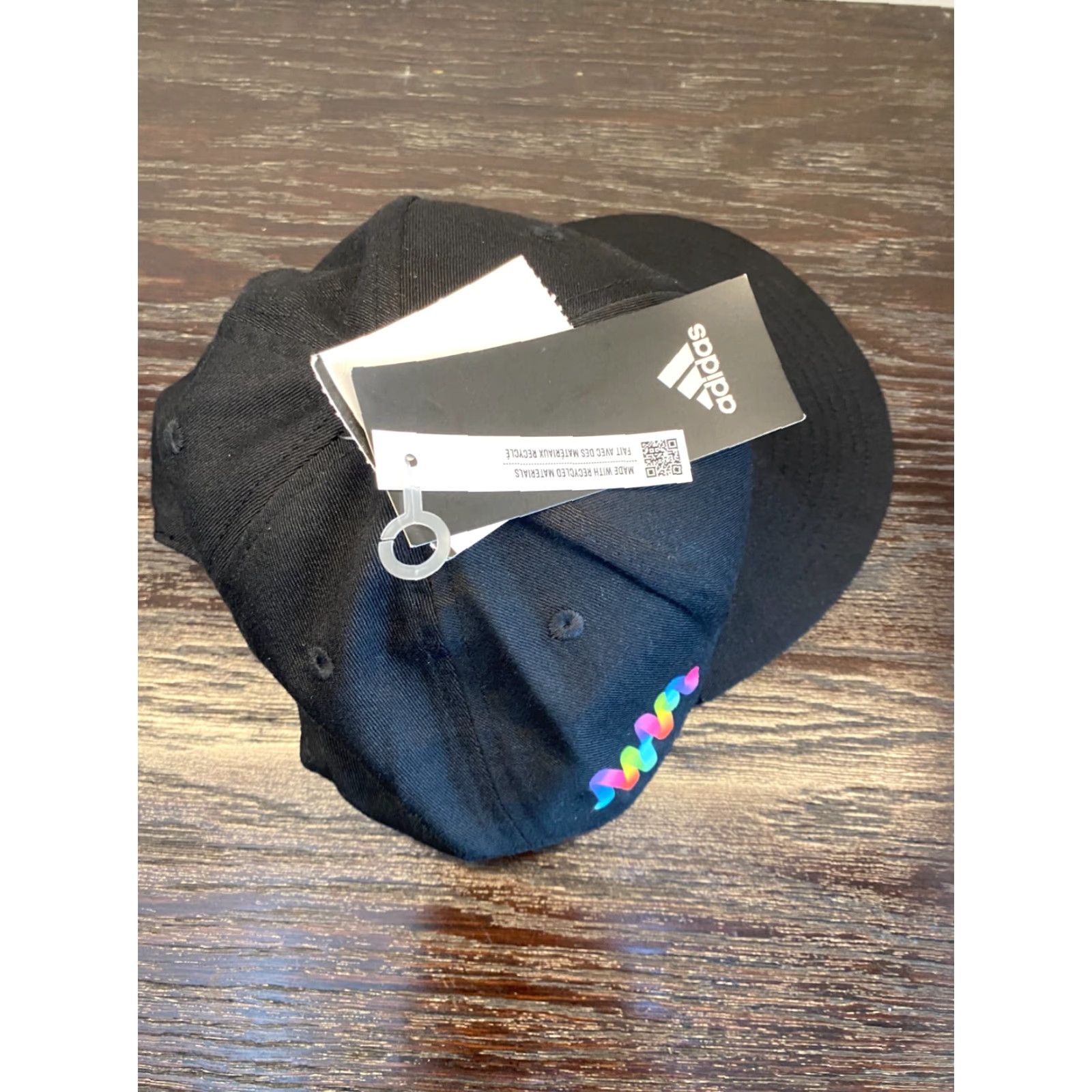 Adidas Wagmi United Adidas Hat Adult One Size Black Snapback Football Soccer SnowFro Size ONE SIZE - 6 Thumbnail