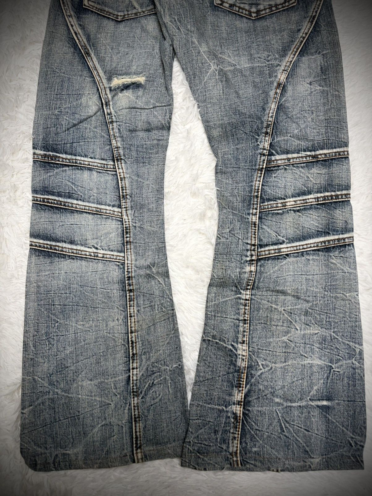 If Six Was Nine Semantic Design spiral flared jeans tornado mart style Size US 32 / EU 48 - 6 Thumbnail