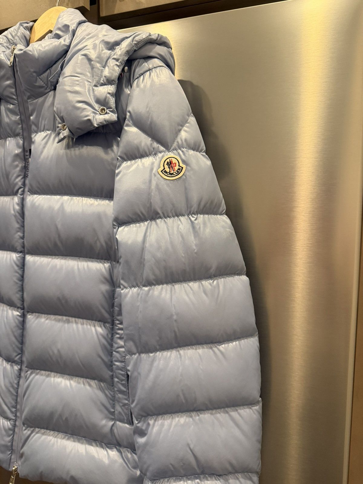 Moncler Moncler Cuvellier Hooded Puffer Jacket Size US L / EU 52-54 / 3 - 3 Thumbnail
