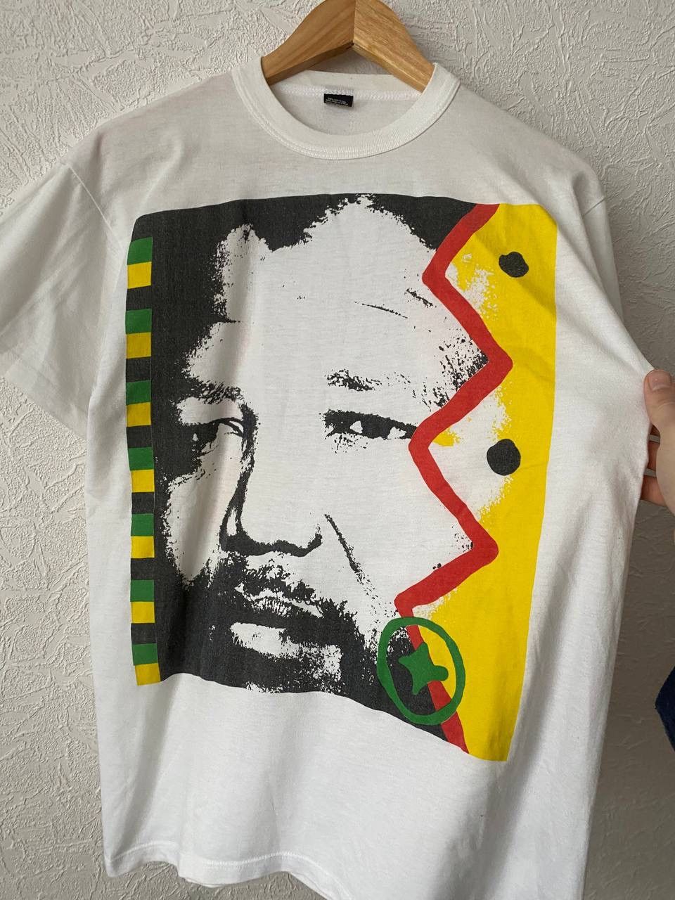 Vintage 1988 Nelson Mandela 70th Birthday Tribute Wembley Concert Size US L / EU 52-54 / 3 - 2 Thumbnail