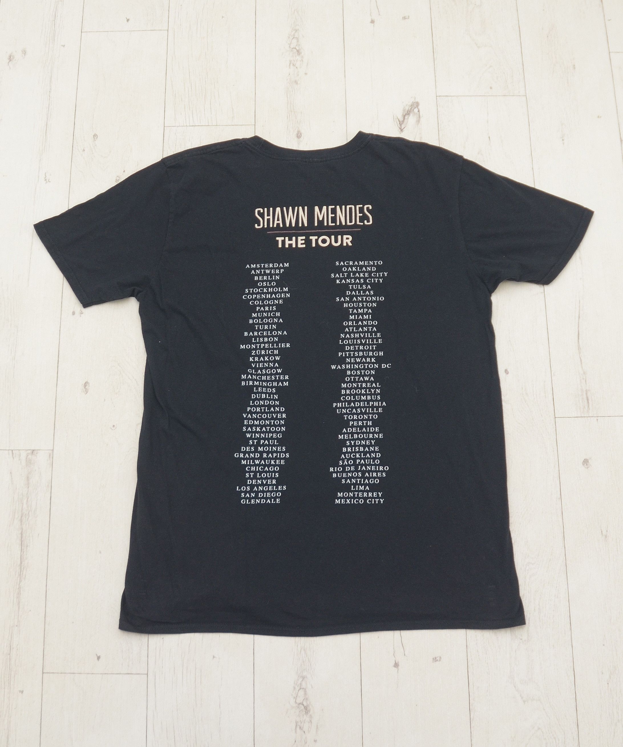 Band Tees Shawn Mendes 2019 tour band t shirt Pop Folk Unisex Size US L / EU 52-54 / 3 - 2 Thumbnail
