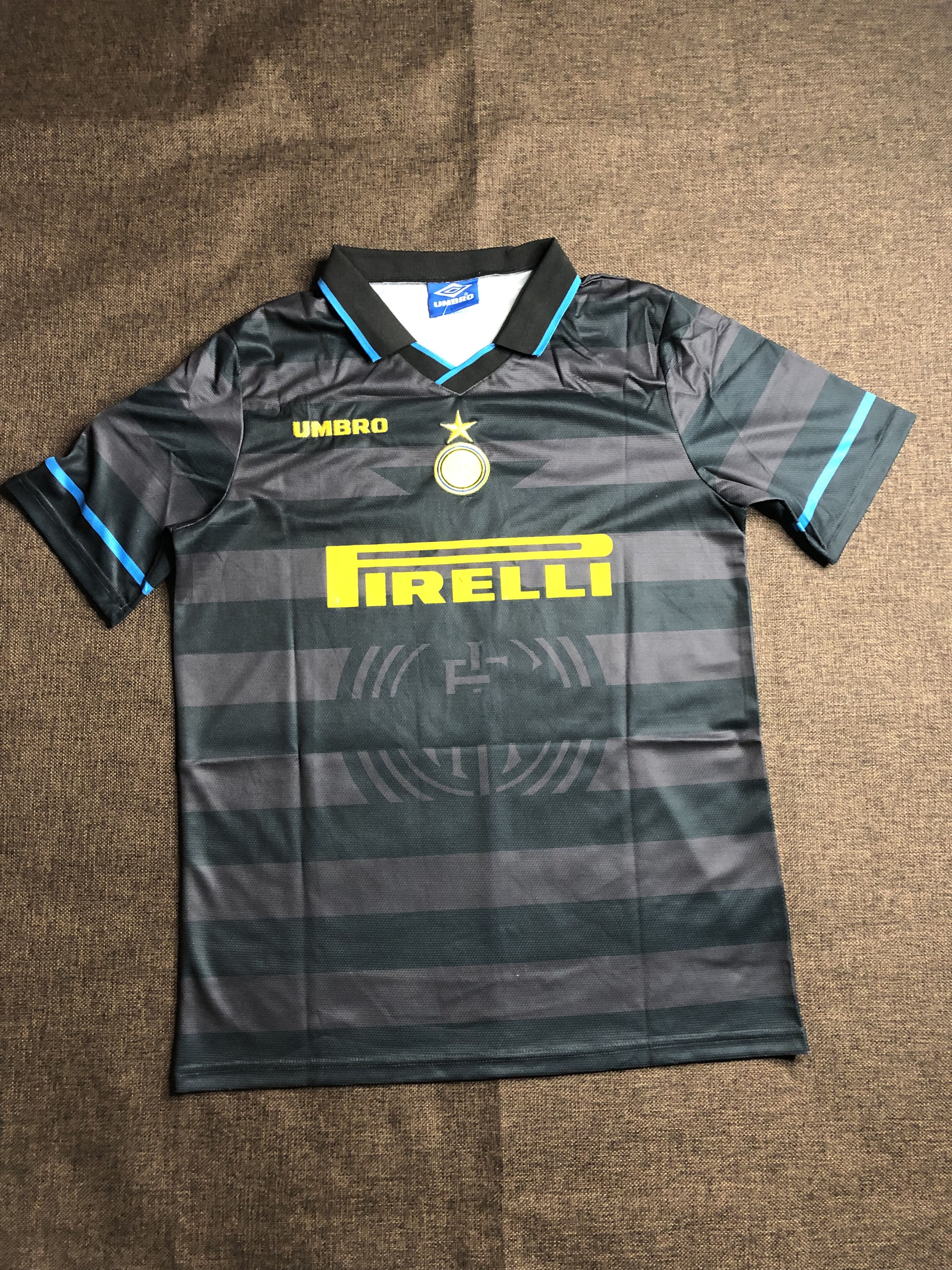 Vintage 1997-1998 DJORKAEFF AWAY RETRO JERSEY Size US L / EU 52-54 / 3 - 1 Thumbnail