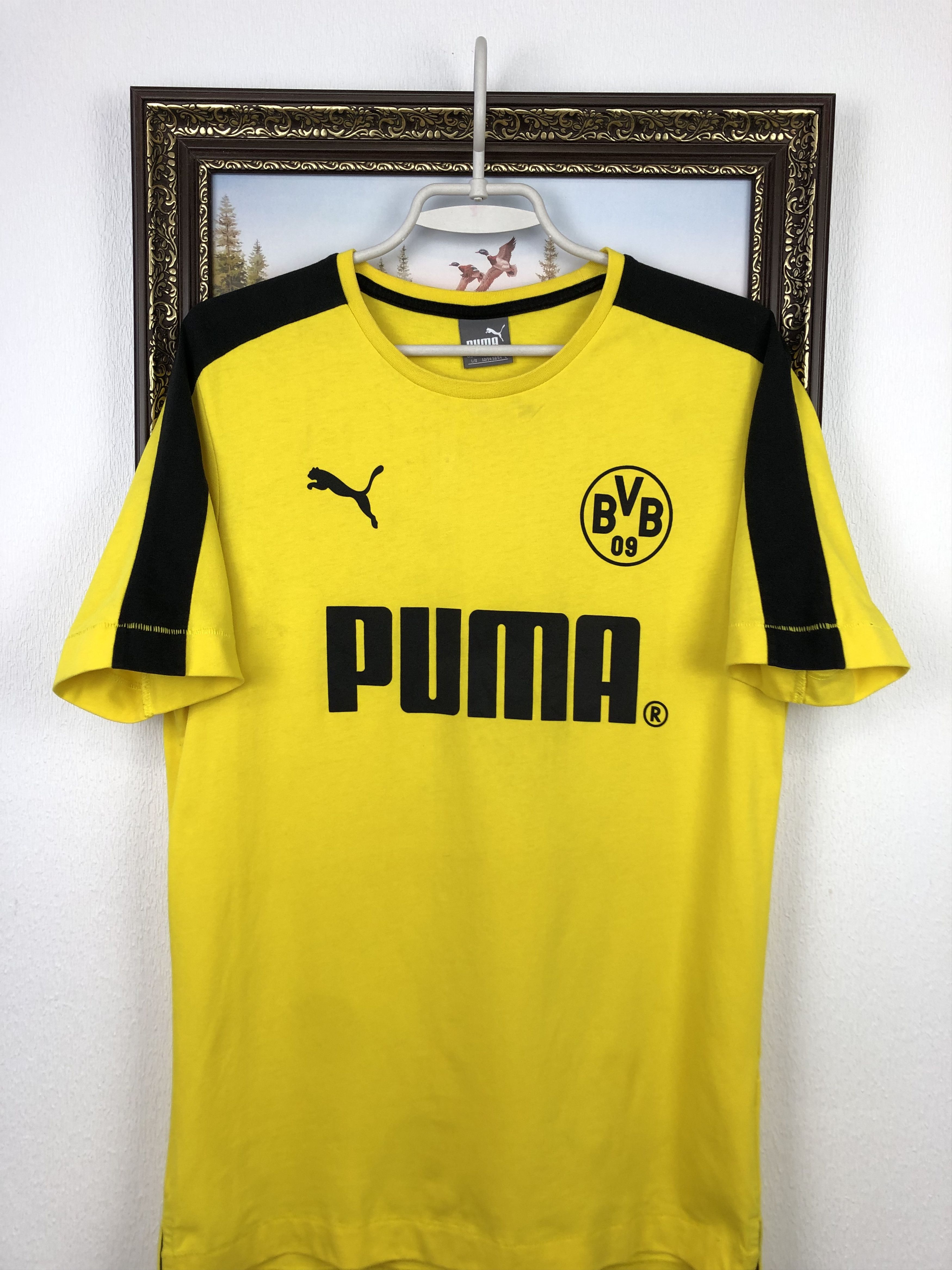 Puma Borussia Dortmund Puma Football Shirt Train Soccer Jersey Size US L / EU 52-54 / 3 - 2 Thumbnail