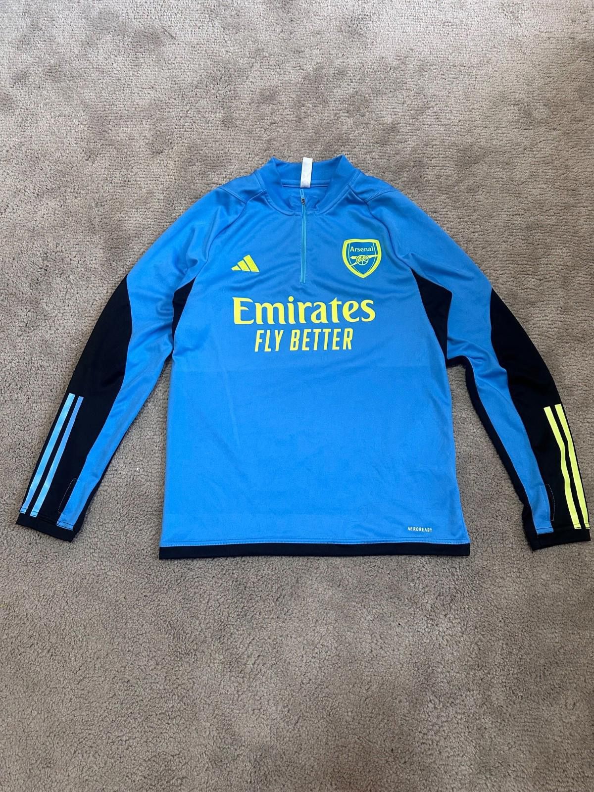 Adidas ARSENAL 2023/24 TRAINING TOP FOOTBALL SOCCER JACKET ADIDAS Size US S / EU 44-46 / 1 - 1 Thumbnail
