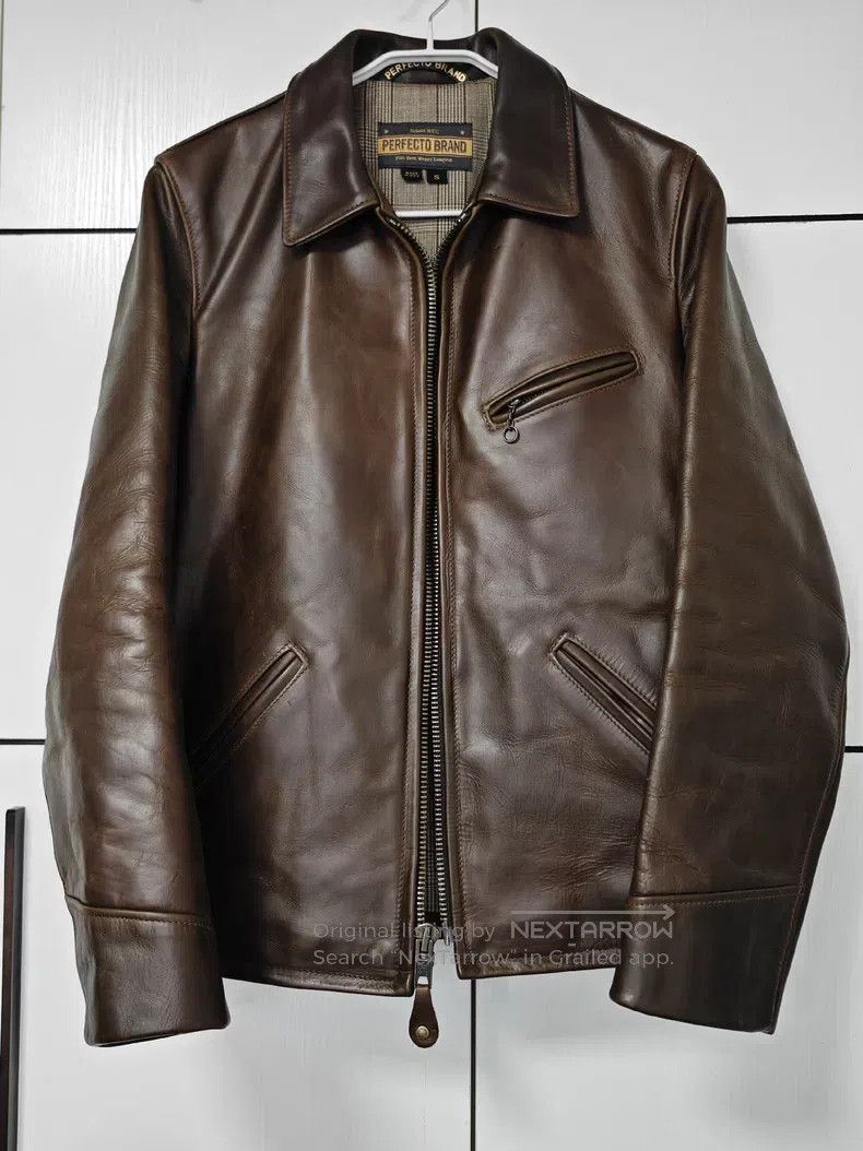 Schott Schott Sunset heavy Horween cowhide lapel postman workwear Size US S / EU 44-46 / 1 - 1 Thumbnail