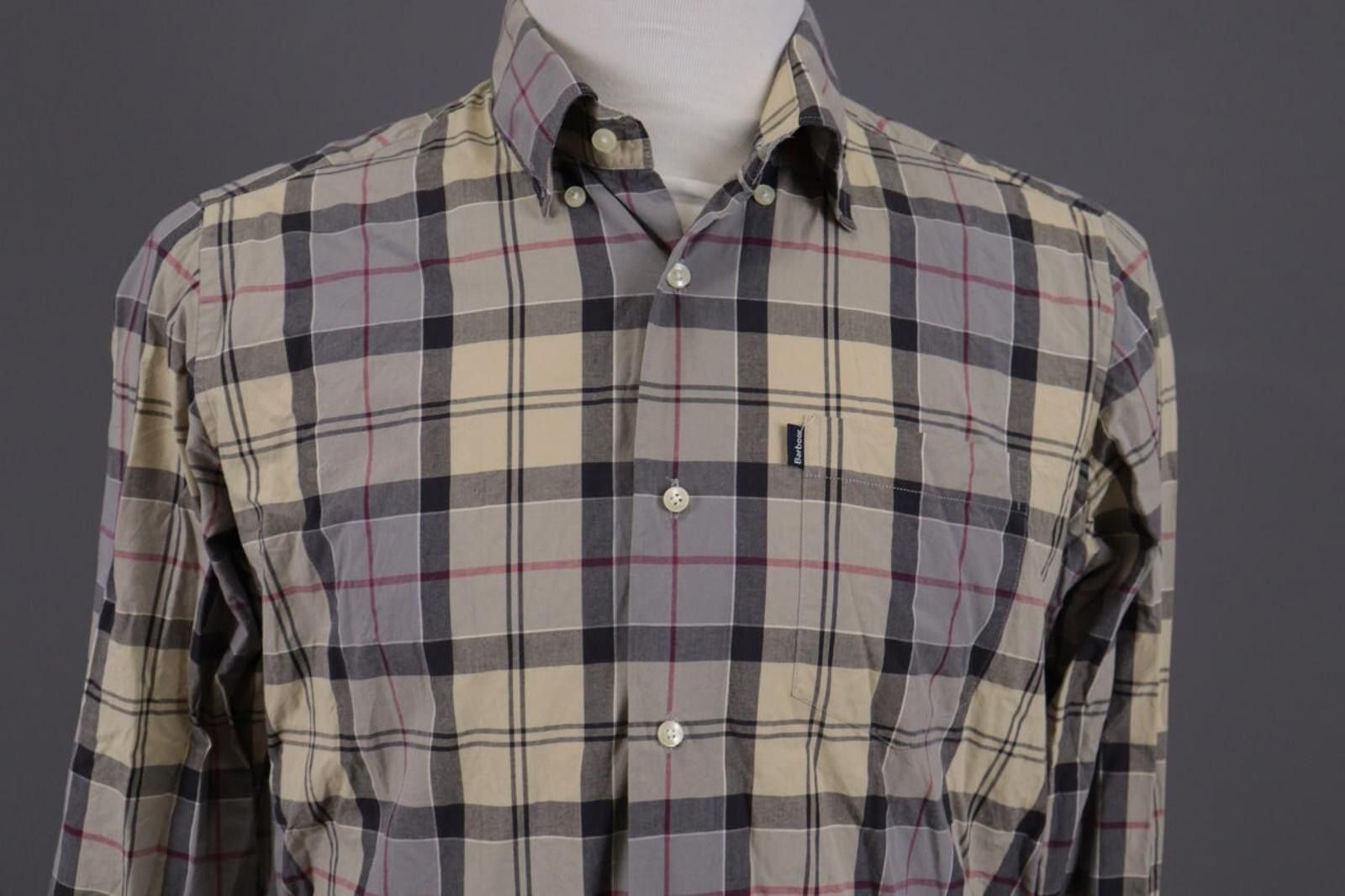 Barbour Barbour Herbert Tailored Fit Tartan Button Down Shirt Size M Size US L / EU 52-54 / 3 - 2 Thumbnail