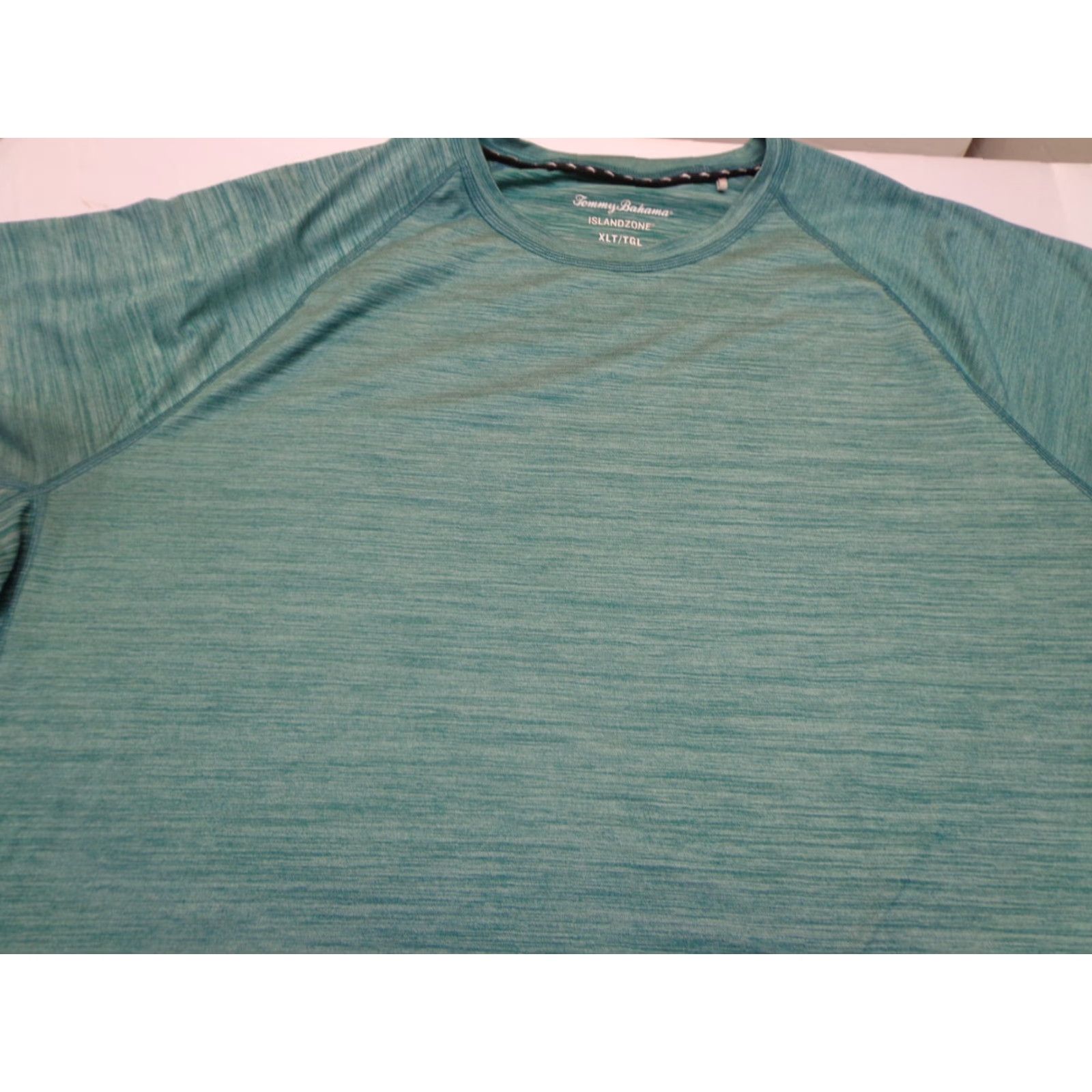 Tommy Bahama Tommy Bahama Island Zone Green T Shirt XLT Tall Men SS Crew Neck Polyester Spandex Beach Vintage: No (adjusted for best practice) Size US XL / EU 56 / 4 - 2 Thumbnail