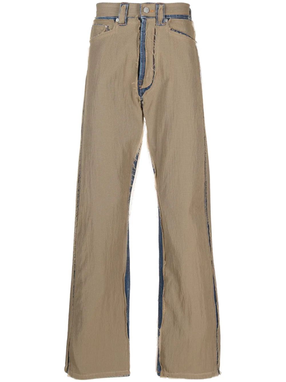Palm Angels o1y0325 Denim Pant in Beige/Blue Size US 32 / EU 48 - 1 Thumbnail