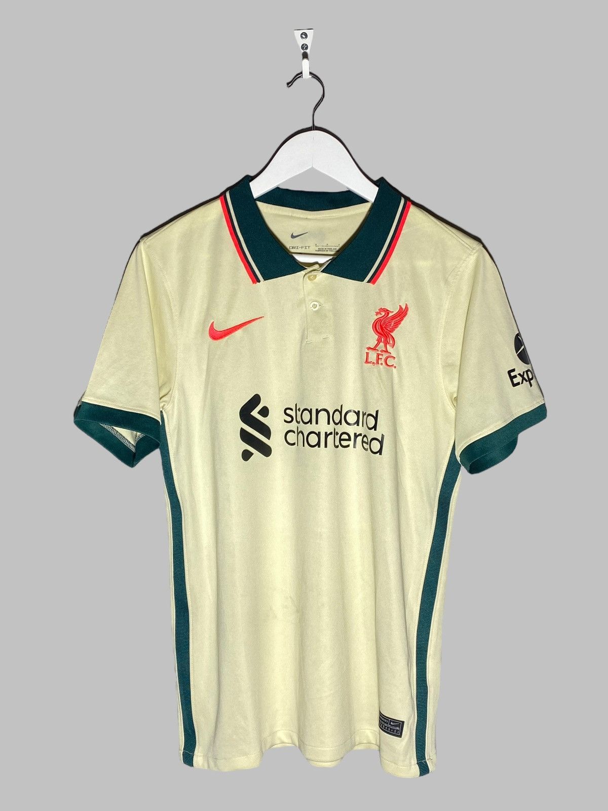 Nike LIVERPOOL 2021 AWAY NIKE JERSEY Y2K MO SALAH VIBES Size US S / EU 44-46 / 1 - 1 Thumbnail