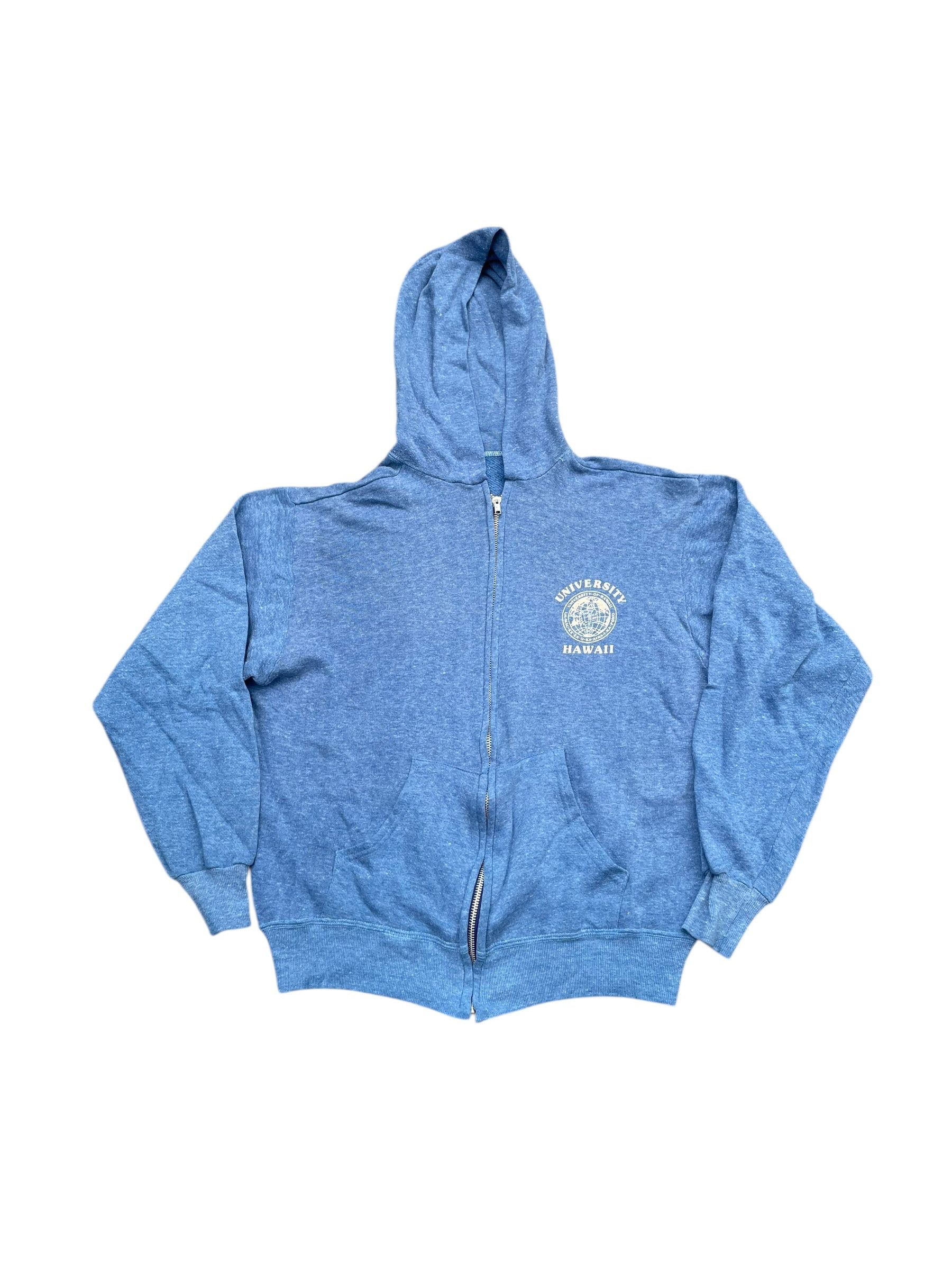 Velva Sheen Vintage University Of Hawaii Zipper Hoodie Size US L / EU 52-54 / 3 - 1 Thumbnail
