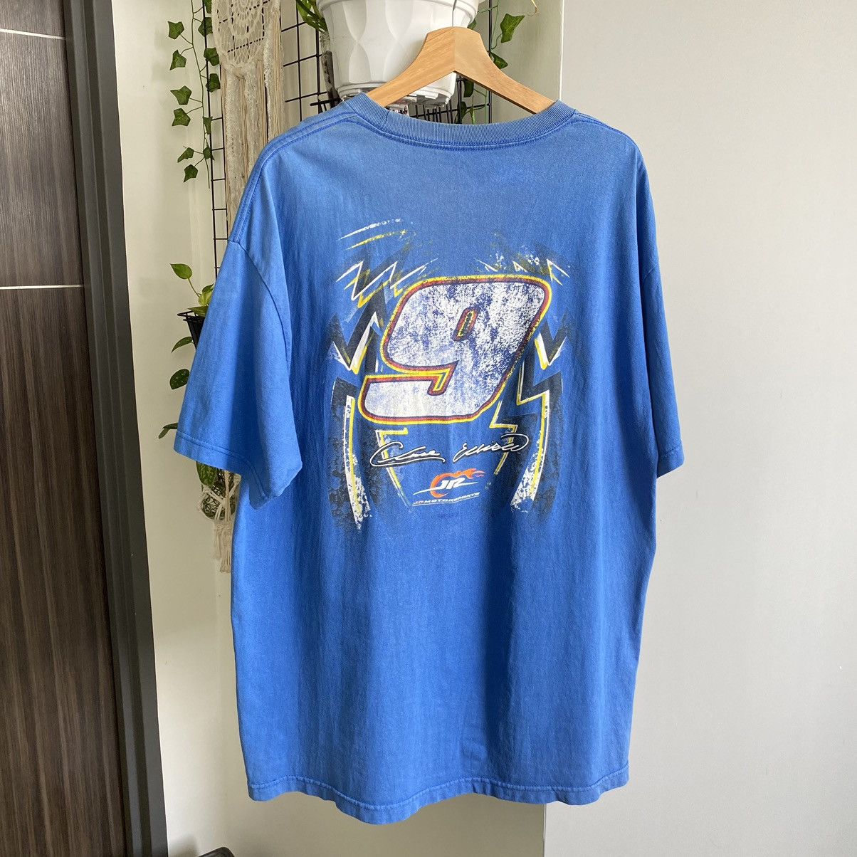 NASCAR Thrashed Faded Vintage Y2K Chase Elliot Jr ERD GRUNGE TEE Size US XL / EU 56 / 4 - 2 Thumbnail