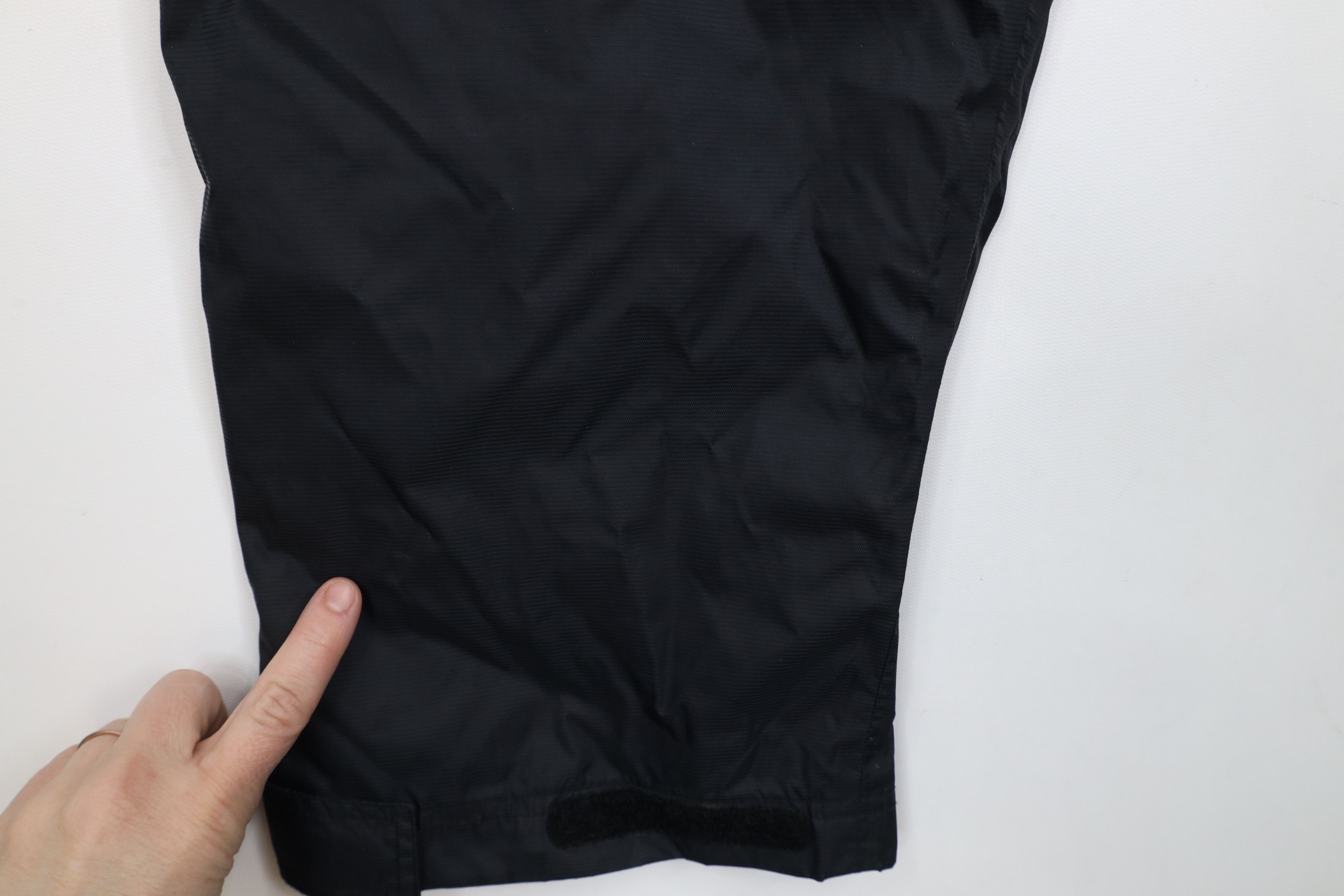 Vintage Vintage 90s Streetwear Wide Leg Cargo Rain Pants Black Size US 36 / EU 52 - 12 Thumbnail