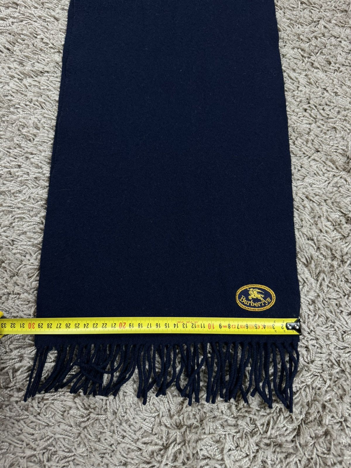Burberry × Vintage Vintage wool scarf Burberry’s 90s original luxury item Size ONE SIZE - 4 Thumbnail