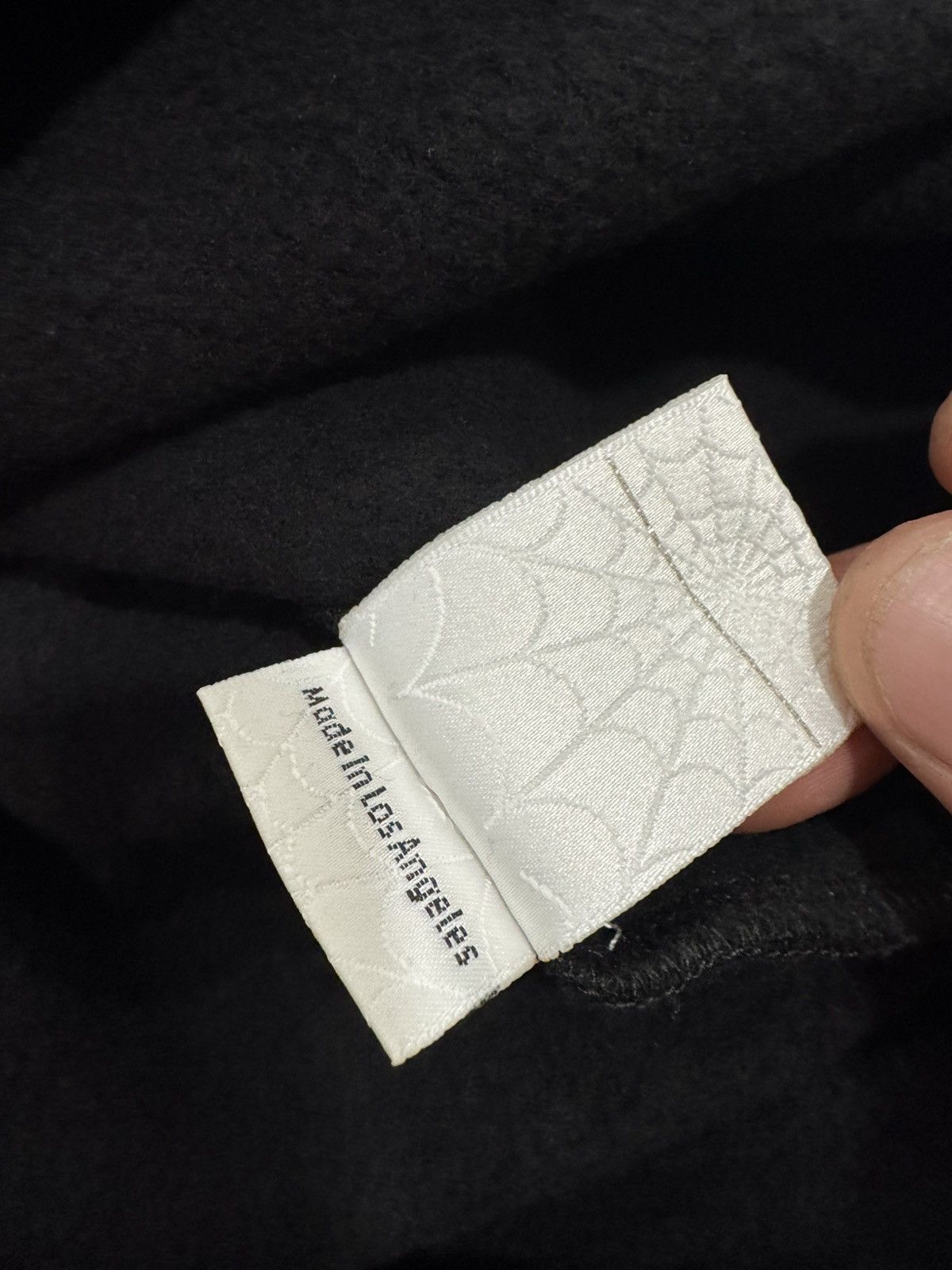Sp5der Sp5der OG Web Black Hoodie size XL Size US XL / EU 56 / 4 - 7 Thumbnail