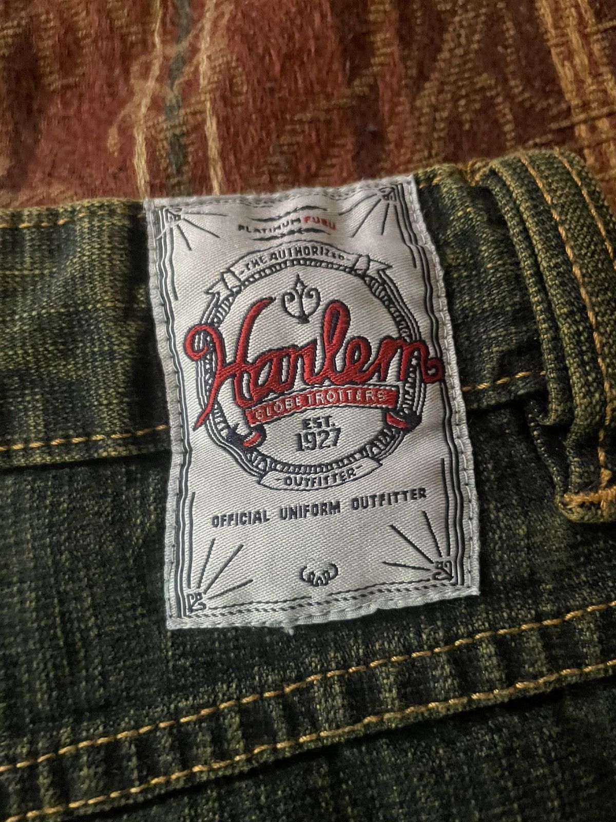 Fubu Fubu HARLEM GLOBETROTTERS denim Size US 34 / EU 50 - 2 Thumbnail