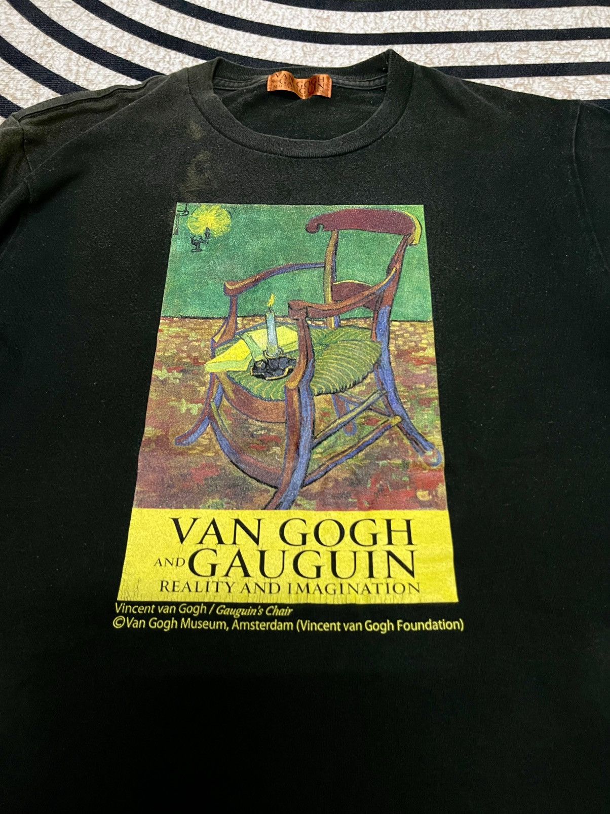 Vintage VINTAGE VAN GOGH AND GAU GUIN ART SUN FADED TEES Size US M / EU 48-50 / 2 - 6 Thumbnail