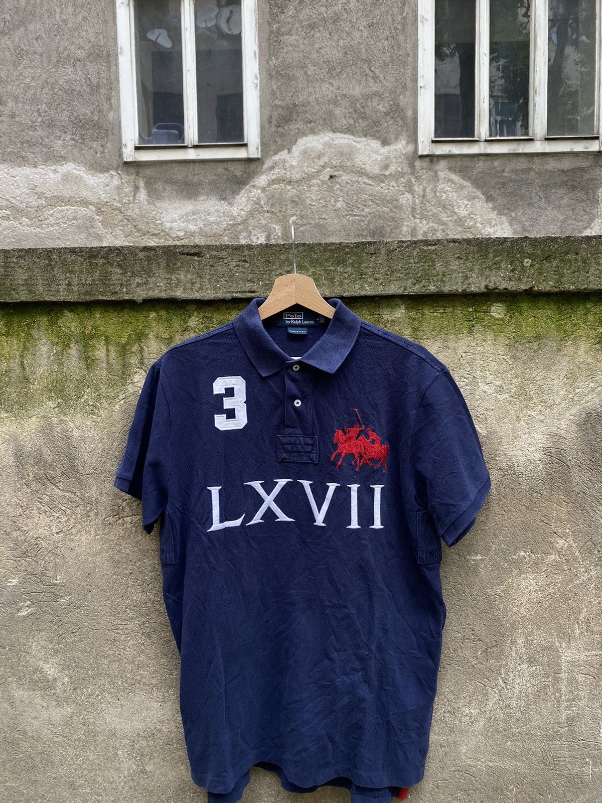 Vintage Polo Ralph Lauren Embroidered Logo Y2K Polo T-Shirt, image size:1200x1600