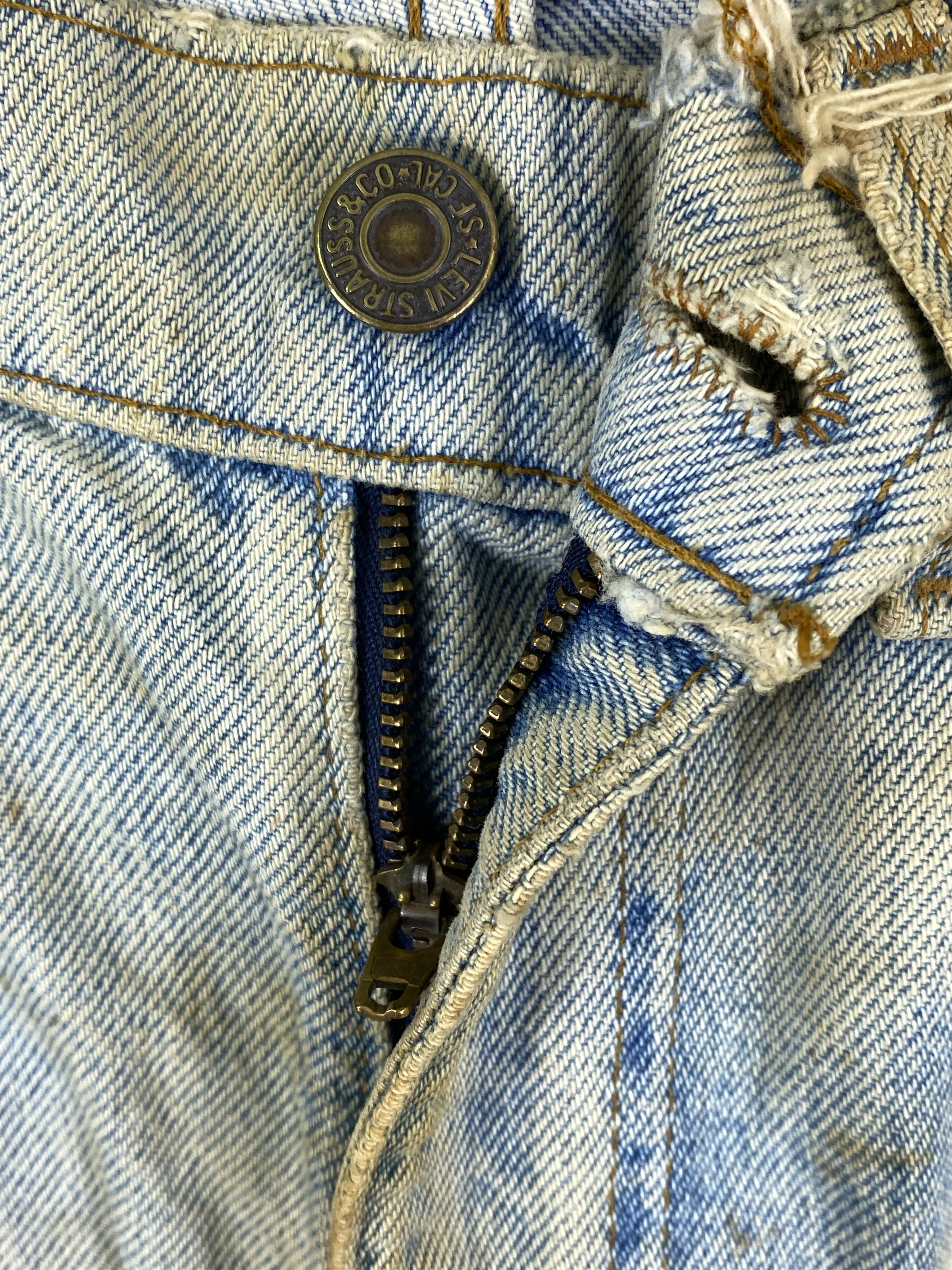 Levi's Rusty Light Blue Vintage Levi's 505 28x27.5 Denim -JN1857 Size US 28 / EU 44 - 6 Thumbnail