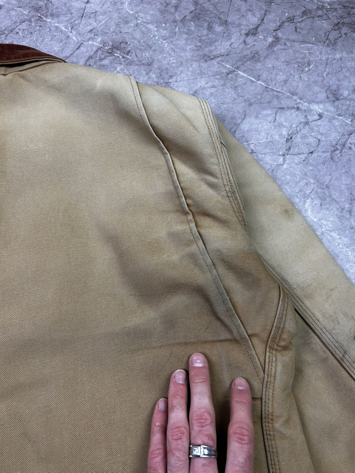 Carhartt Carhartt Active Jacket Faded Distressed Work Bomber 90s Size US M / EU 48-50 / 2 - 24 Thumbnail