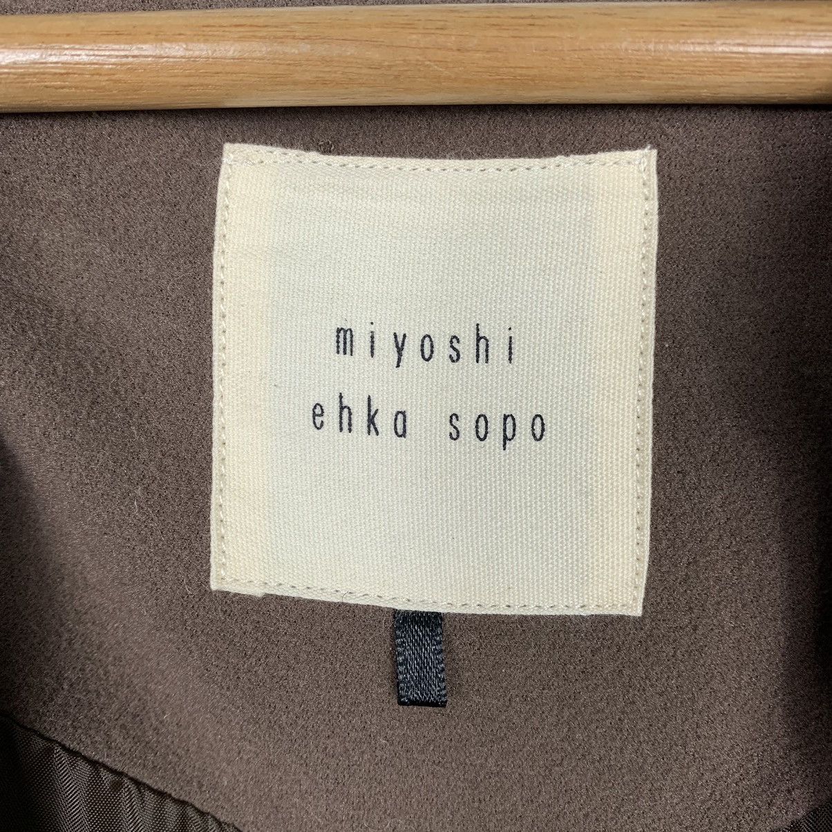 Japanese Brand Miyoshi Ehka Sopo Hooded Overcoat Size M / US 6-8 / IT 42-44 - 16 Thumbnail